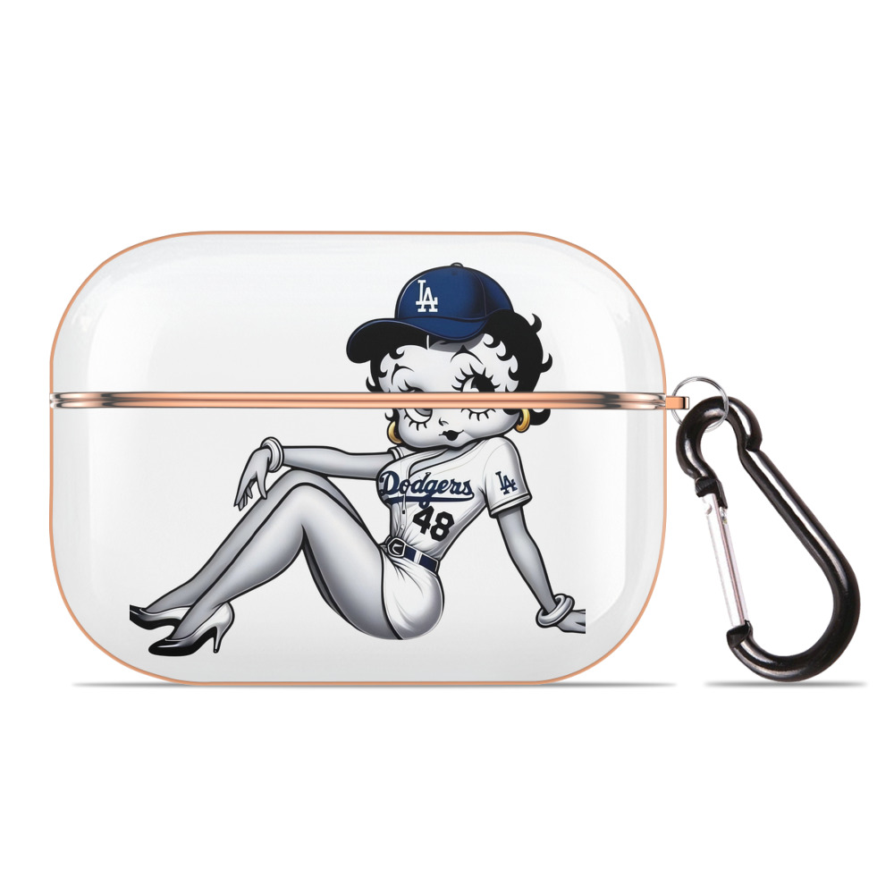  AirPods Pro Protective Case Rose Gold, Flexible PC Material, Precise Fit, Anti-Slip Cover, Full Protection, Fingerprint Resistant, Washable With Keychain