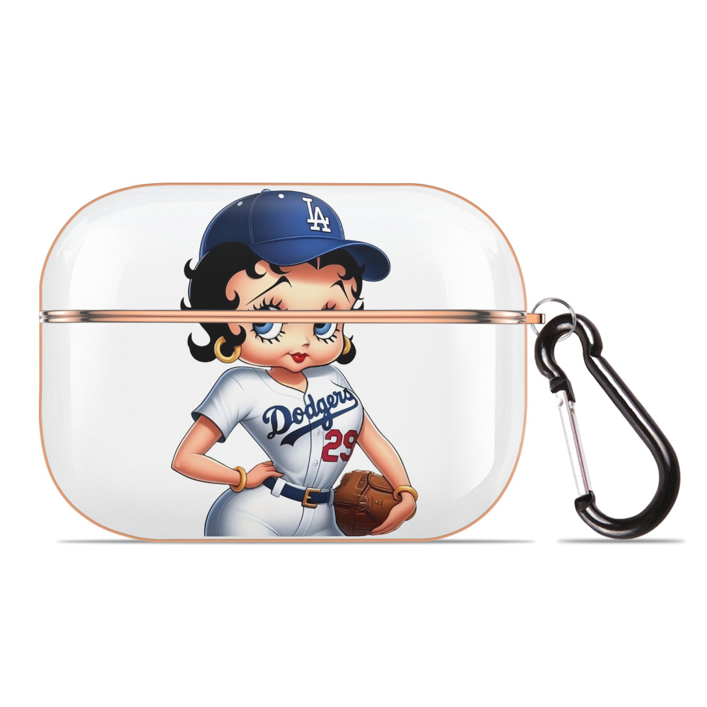  AirPods Pro Protective Case Rose Gold, Flexible PC Material, Precise Fit, Anti-Slip Cover, Full Protection, Fingerprint Resistant, Washable With Keychain