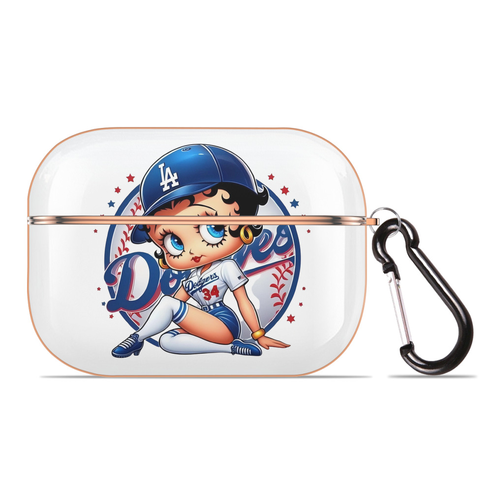  AirPods Pro Protective Case Rose Gold, Flexible PC Material, Precise Fit, Anti-Slip Cover, Full Protection, Fingerprint Resistant, Washable With Keychain