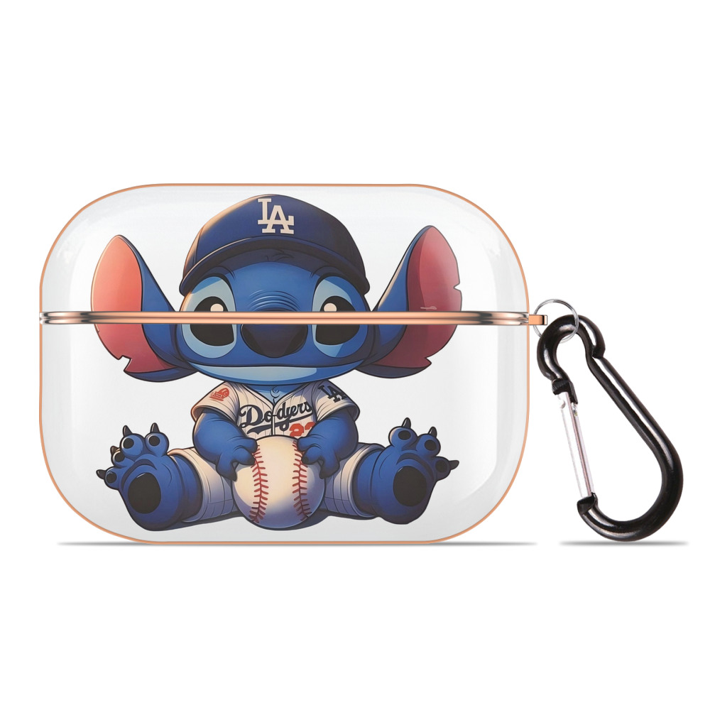  AirPods Pro Protective Case Rose Gold, Flexible PC Material, Precise Fit, Anti-Slip Cover, Full Protection, Fingerprint Resistant, Washable With Keychain