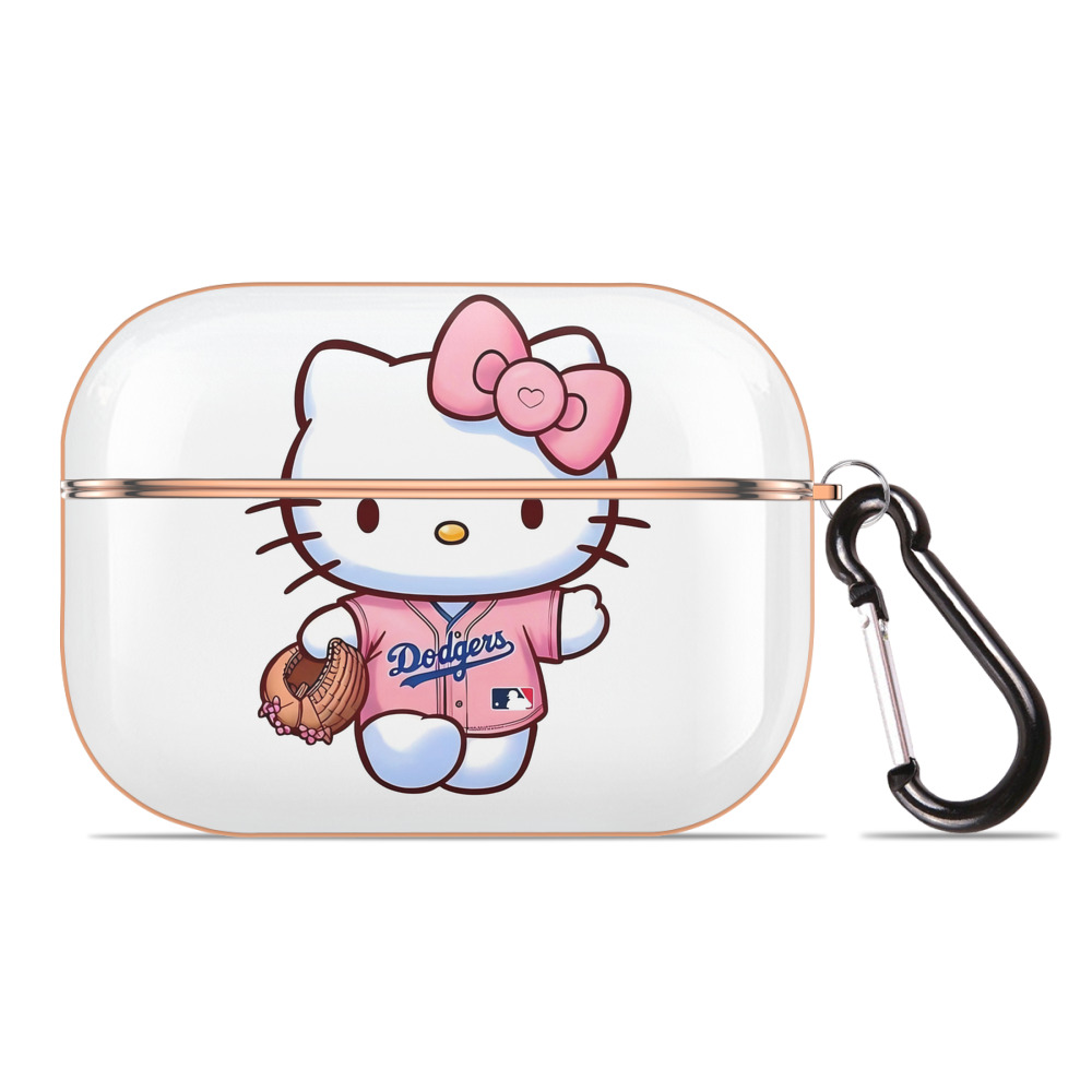  AirPods Pro Protective Case Rose Gold, Flexible PC Material, Precise Fit, Anti-Slip Cover, Full Protection, Fingerprint Resistant, Washable With Keychain