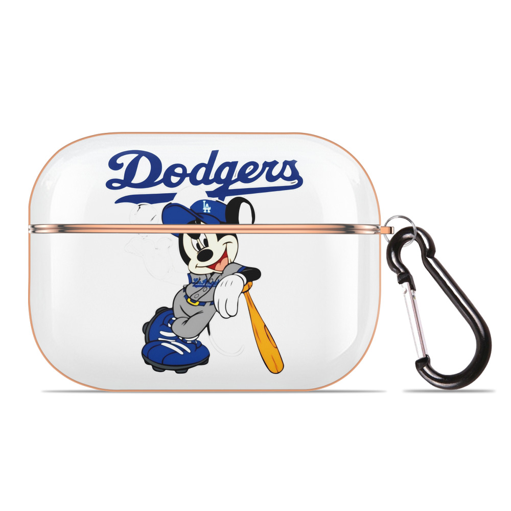  AirPods Pro Protective Case Rose Gold, Flexible PC Material, Precise Fit, Anti-Slip Cover, Full Protection, Fingerprint Resistant, Washable With Keychain