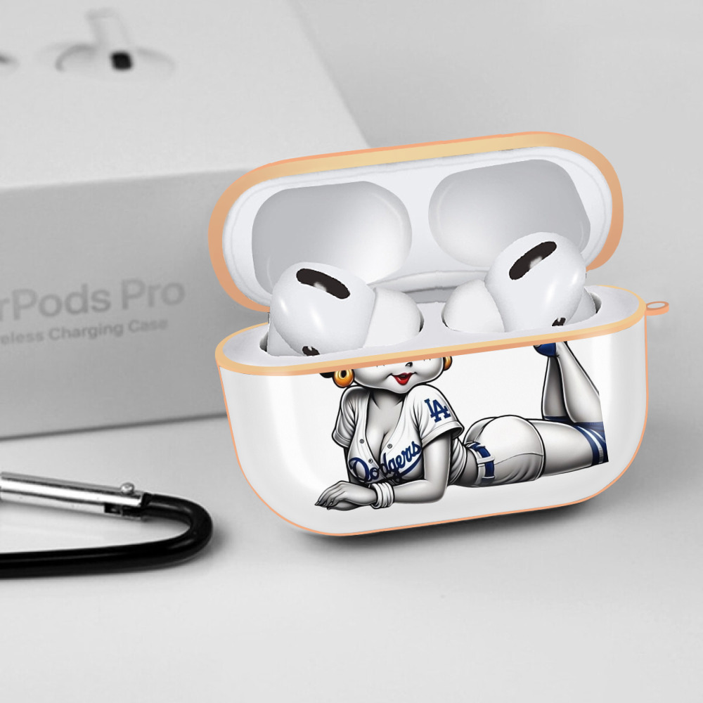  AirPods Pro Protective Case Rose Gold, Flexible PC Material, Precise Fit, Anti-Slip Cover, Full Protection, Fingerprint Resistant, Washable With Keychain