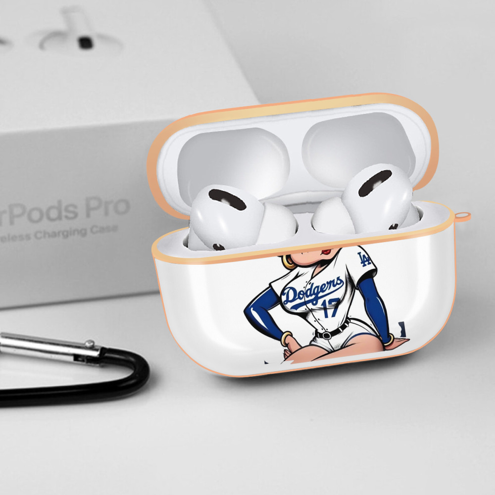  AirPods Pro Protective Case Rose Gold, Flexible PC Material, Precise Fit, Anti-Slip Cover, Full Protection, Fingerprint Resistant, Washable With Keychain