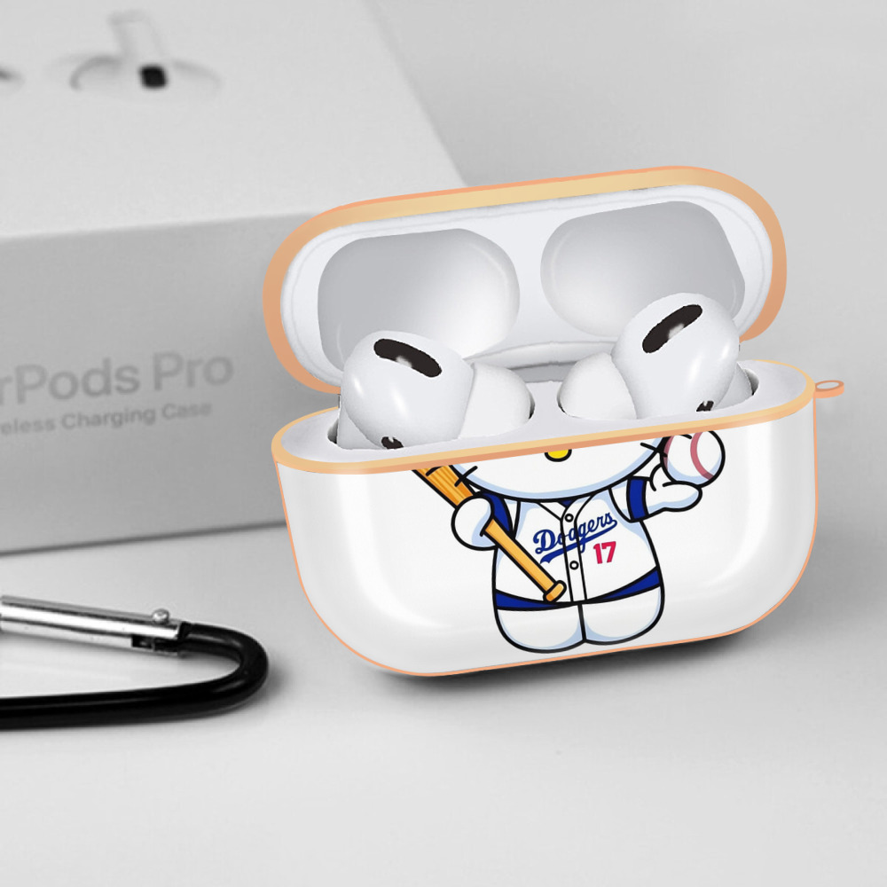  AirPods Pro Protective Case Rose Gold, Flexible PC Material, Precise Fit, Anti-Slip Cover, Full Protection, Fingerprint Resistant, Washable With Keychain