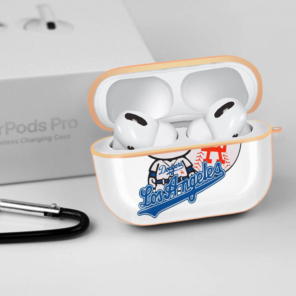  AirPods Pro Protective Case Rose Gold, Flexible PC Material, Precise Fit, Anti-Slip Cover, Full Protection, Fingerprint Resistant, Washable With Keychain