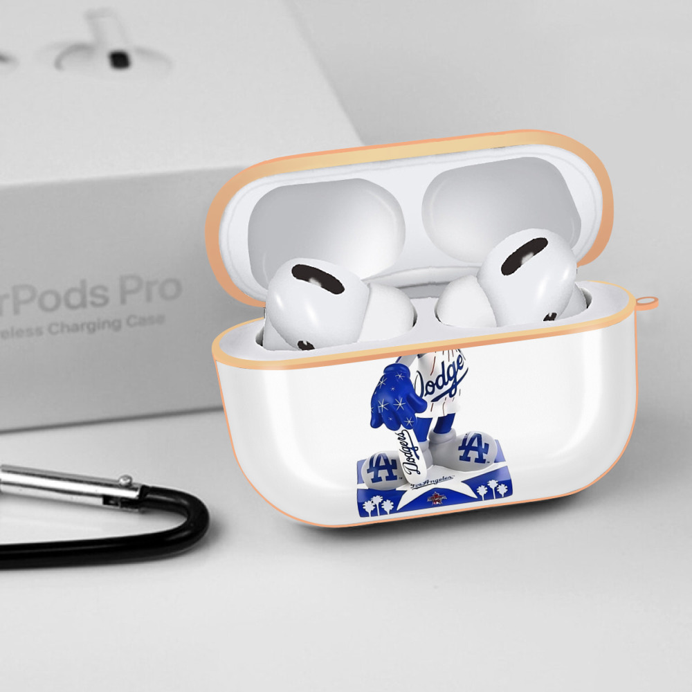  AirPods Pro Protective Case Rose Gold, Flexible PC Material, Precise Fit, Anti-Slip Cover, Full Protection, Fingerprint Resistant, Washable With Keychain