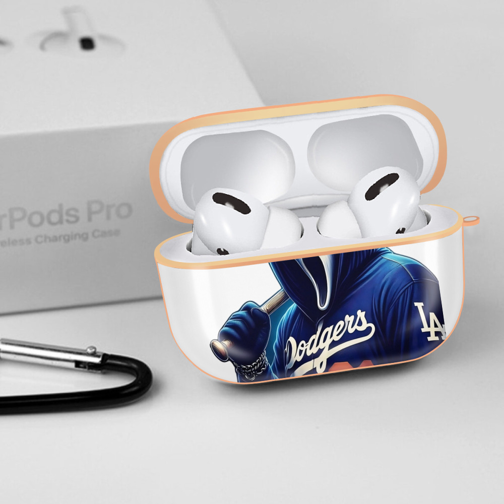  AirPods Pro Protective Case Rose Gold, Flexible PC Material, Precise Fit, Anti-Slip Cover, Full Protection, Fingerprint Resistant, Washable With Keychain