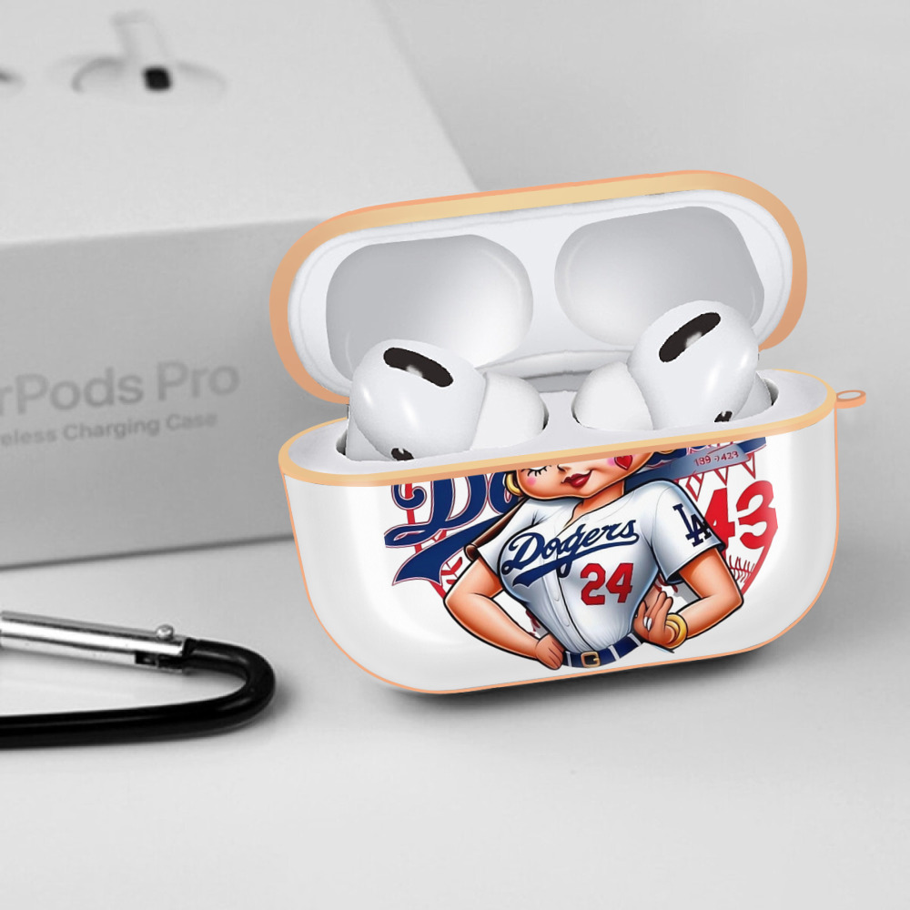  AirPods Pro Protective Case Rose Gold, Flexible PC Material, Precise Fit, Anti-Slip Cover, Full Protection, Fingerprint Resistant, Washable With Keychain