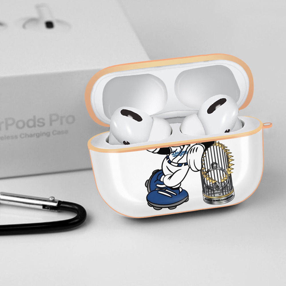  AirPods Pro Protective Case Rose Gold, Flexible PC Material, Precise Fit, Anti-Slip Cover, Full Protection, Fingerprint Resistant, Washable With Keychain