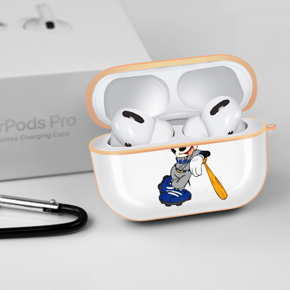  AirPods Pro Protective Case Rose Gold, Flexible PC Material, Precise Fit, Anti-Slip Cover, Full Protection, Fingerprint Resistant, Washable With Keychain