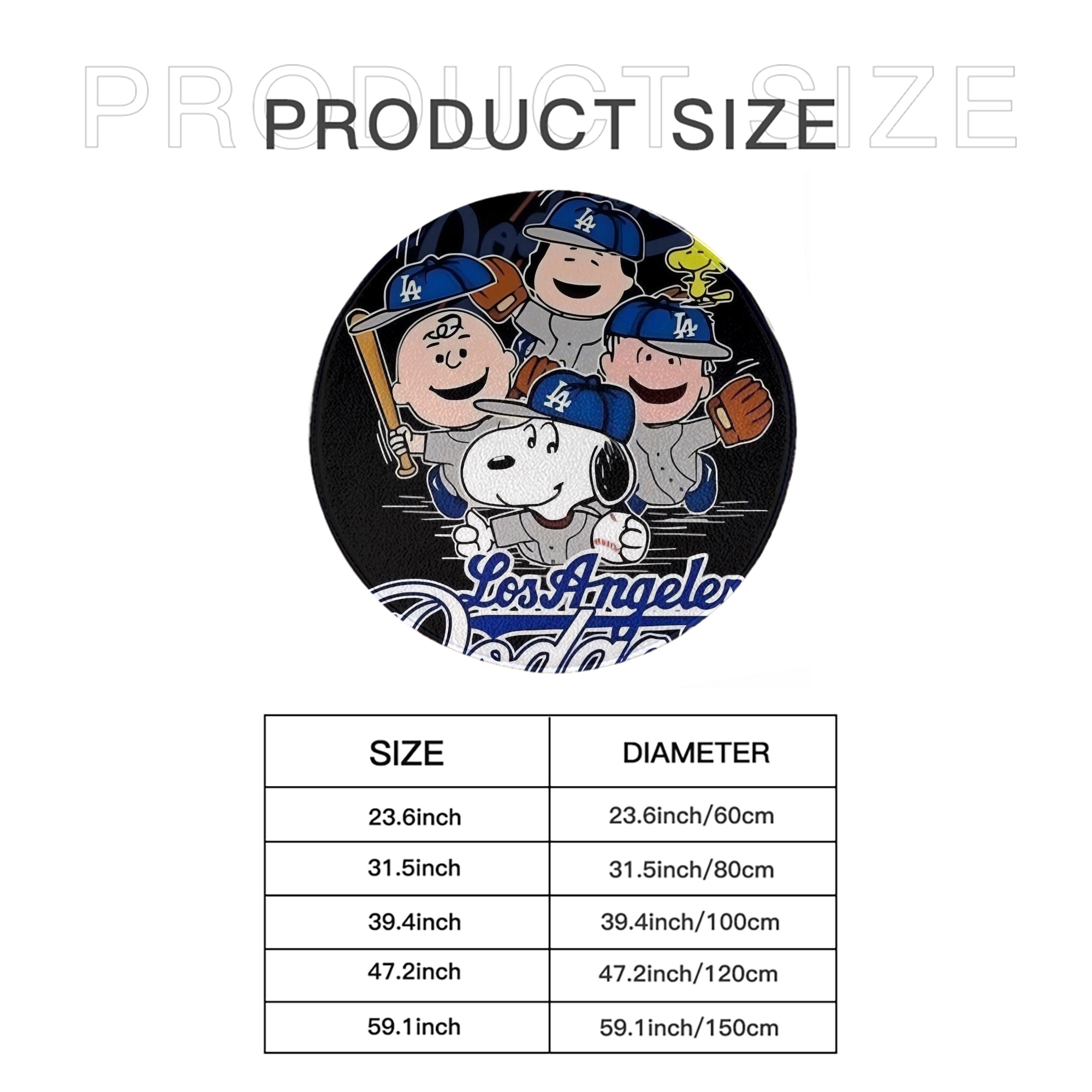  Round Floor Mat – Soft Flannel & High-Density Sponge Core – Non-Slip Dot Backing – Durable Stitched Edges – Quick-Dry & Breathable – Perfect For Home, Bathroom & Living Room