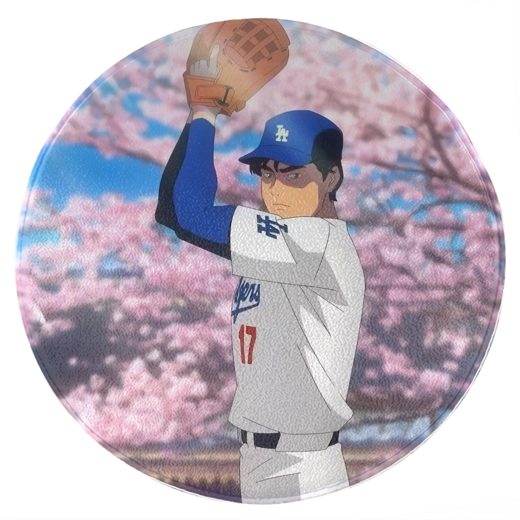  Round Floor Mat – Soft Flannel & High-Density Sponge Core – Non-Slip Dot Backing – Durable Stitched Edges – Quick-Dry & Breathable – Perfect For Home, Bathroom & Living Room