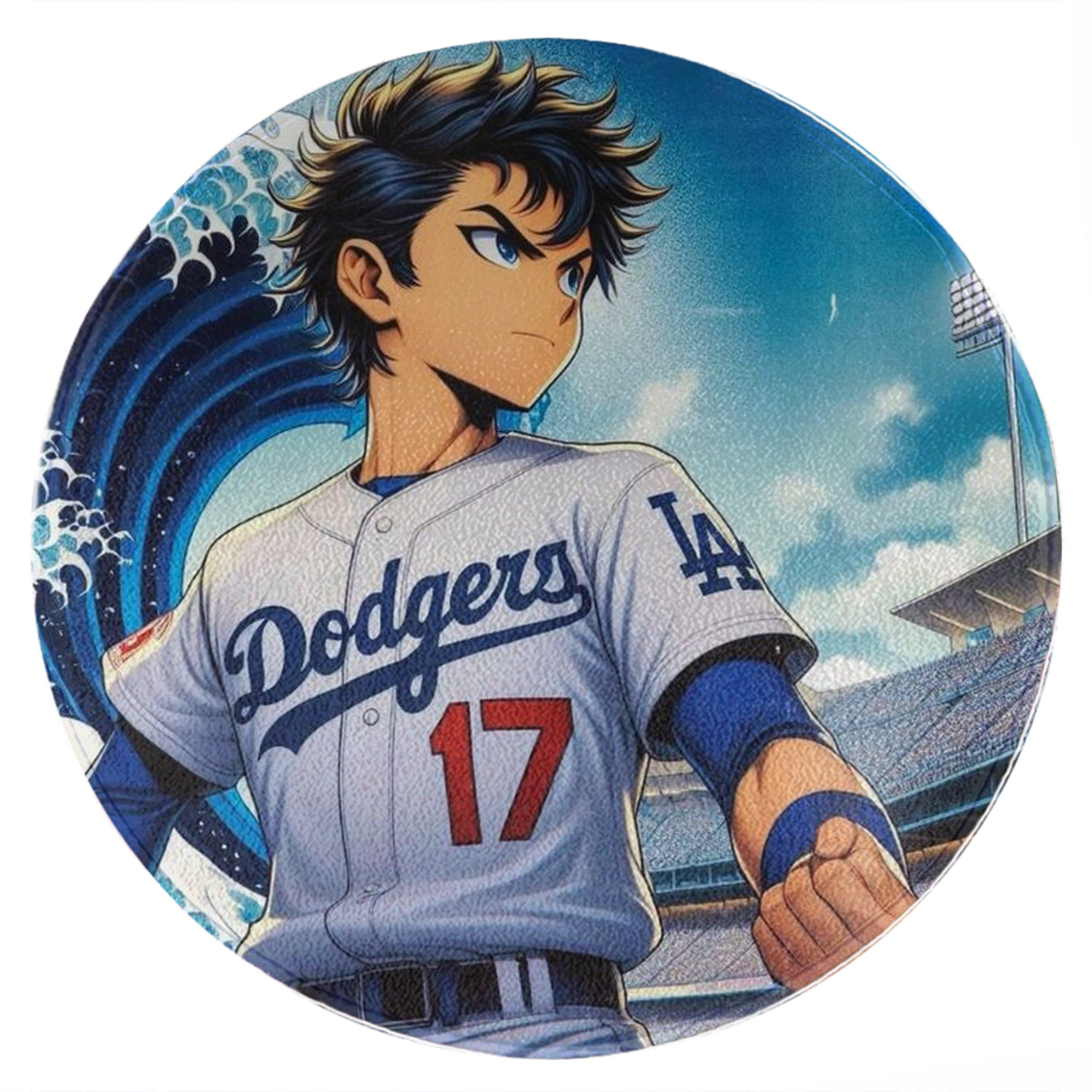  Round Floor Mat – Soft Flannel & High-Density Sponge Core – Non-Slip Dot Backing – Durable Stitched Edges – Quick-Dry & Breathable – Perfect For Home, Bathroom & Living Room