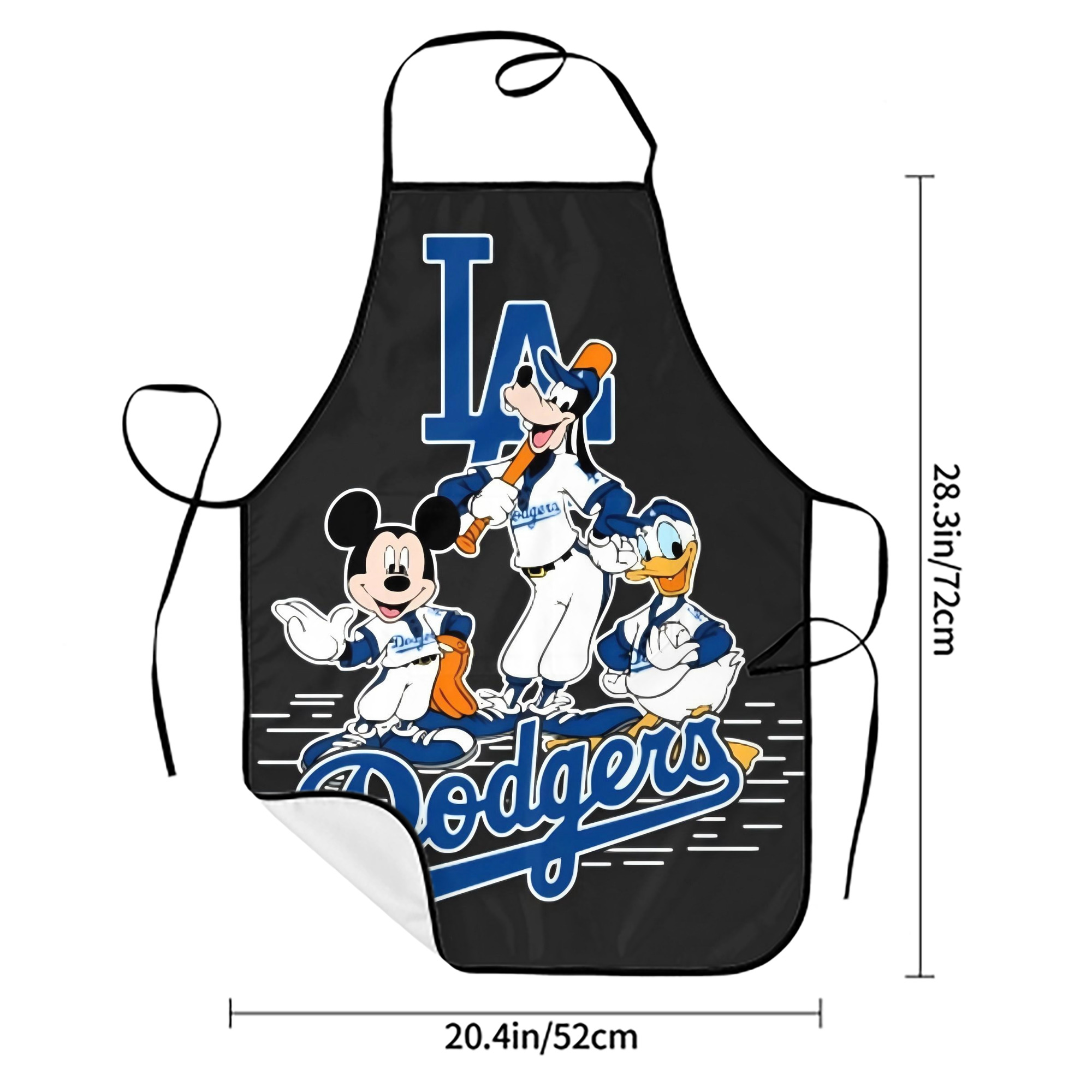  Stain-Resistant Polyester Apron With Pocket – Full Print, Waterproof, Anti-Wrinkle, Anti-Pilling – Ideal For Kitchen, BBQ, Restaurant, Salon & More