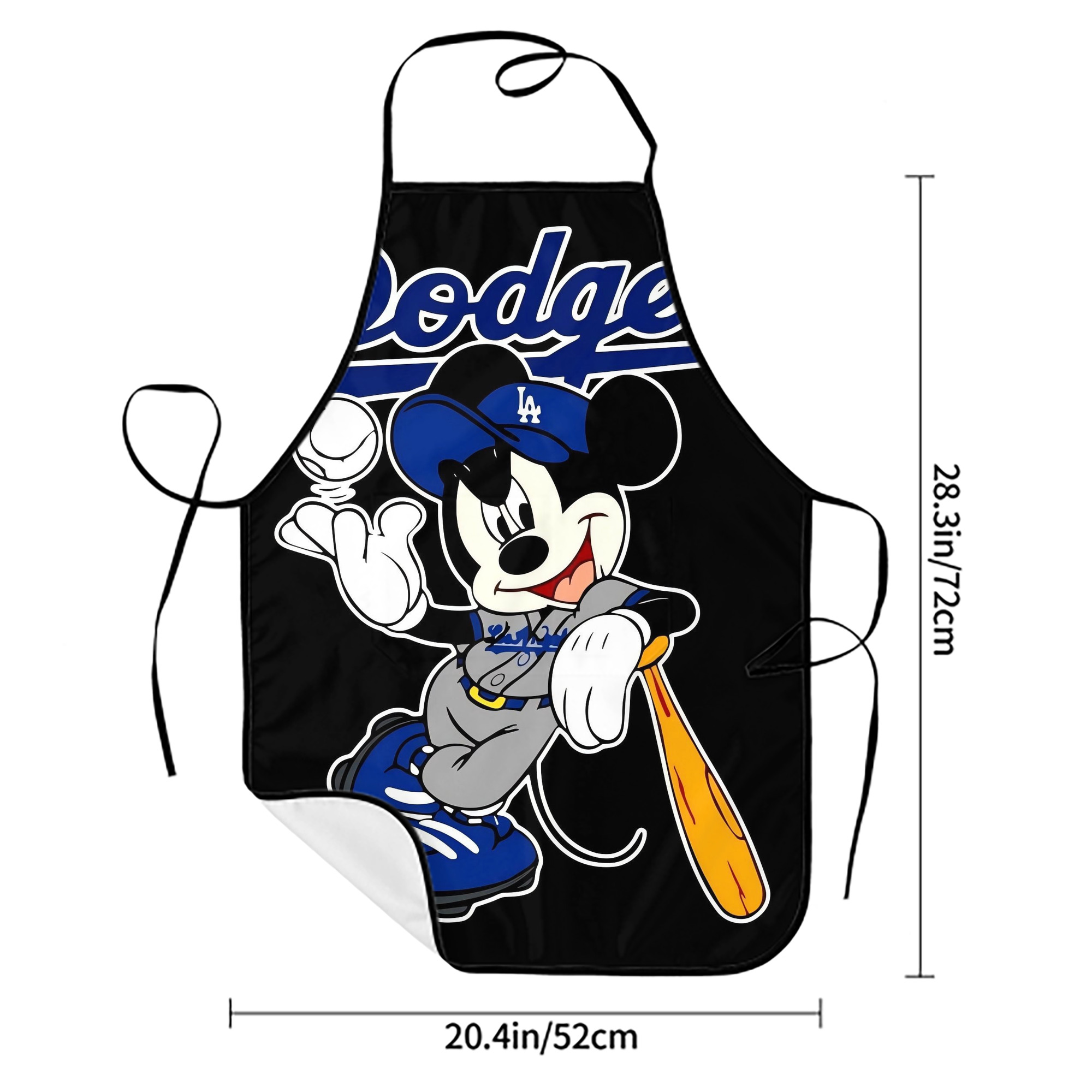  Stain-Resistant Polyester Apron With Pocket – Full Print, Waterproof, Anti-Wrinkle, Anti-Pilling – Ideal For Kitchen, BBQ, Restaurant, Salon & More