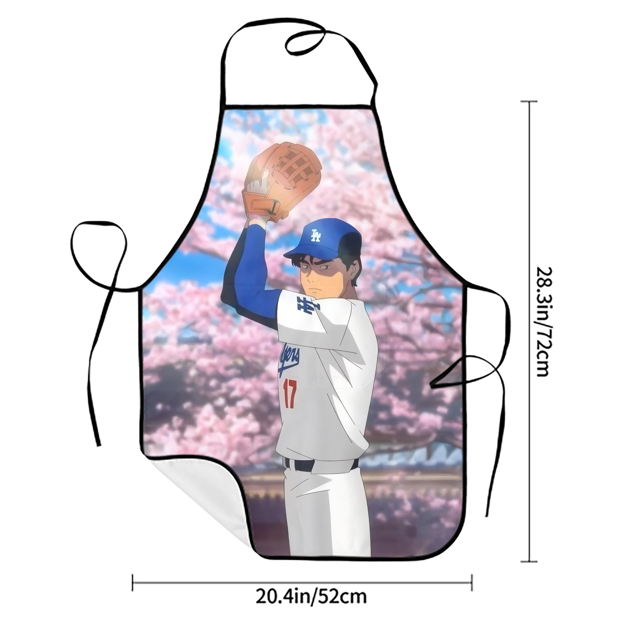  Stain-Resistant Polyester Apron With Pocket – Full Print, Waterproof, Anti-Wrinkle, Anti-Pilling – Ideal For Kitchen, BBQ, Restaurant, Salon & More