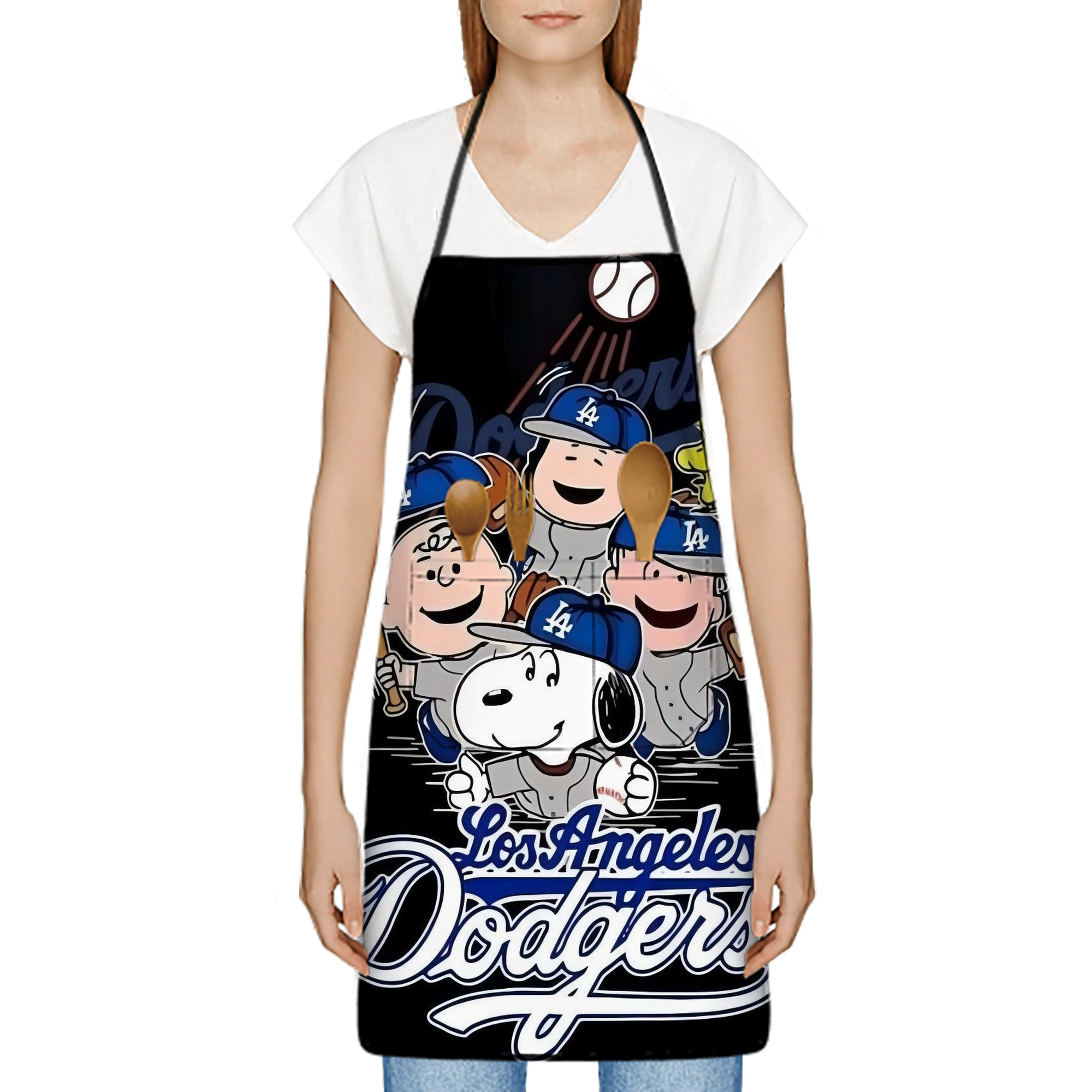  Stain-Resistant Polyester Apron With Pocket – Full Print, Waterproof, Anti-Wrinkle, Anti-Pilling – Ideal For Kitchen, BBQ, Restaurant, Salon & More