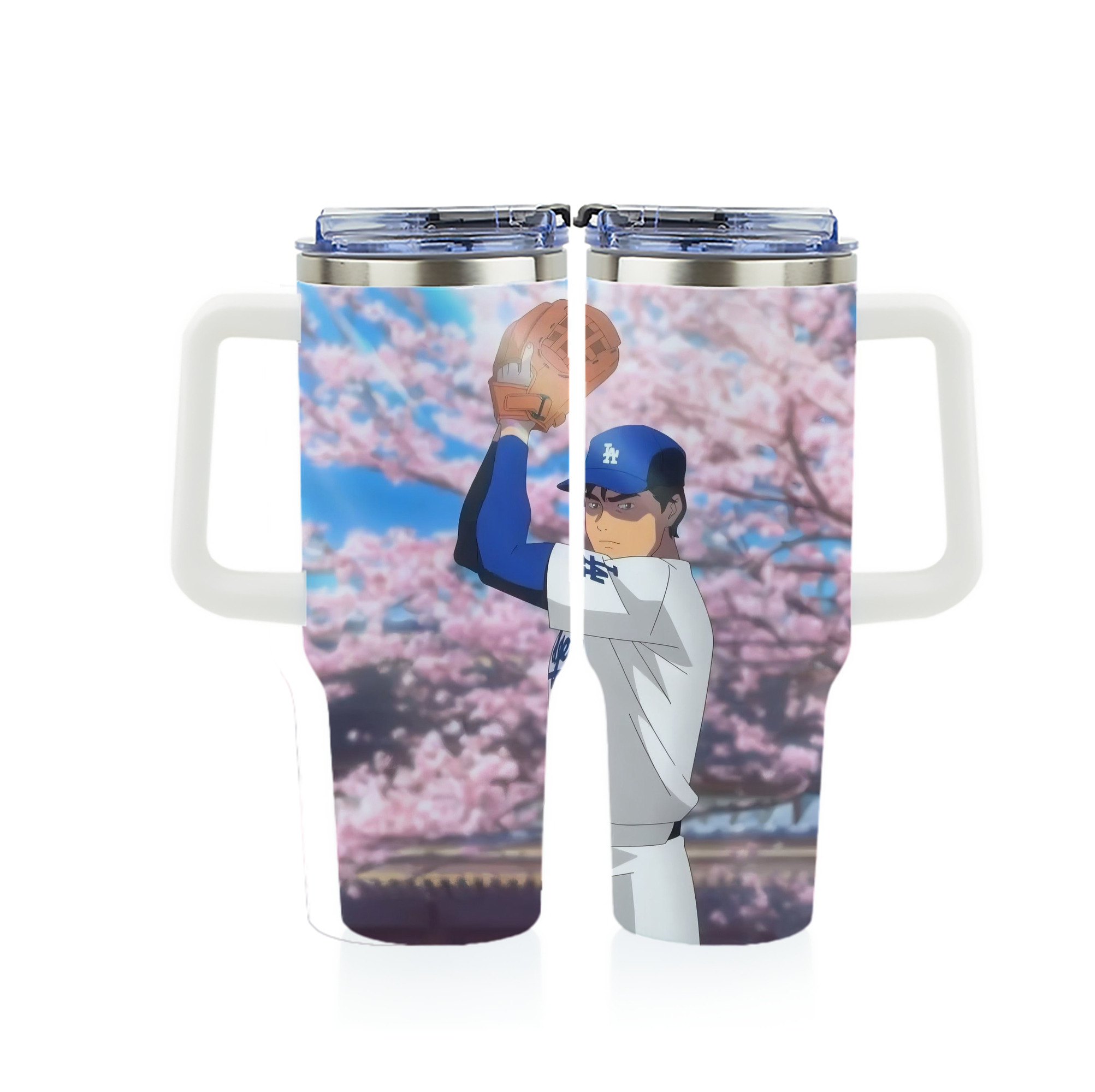  40oz Full Wrap Car Tumbler – Durable Stainless Steel Travel Mug With Vibrant UV Print – Double Wall Insulated, Fits Most Car Cup Holders