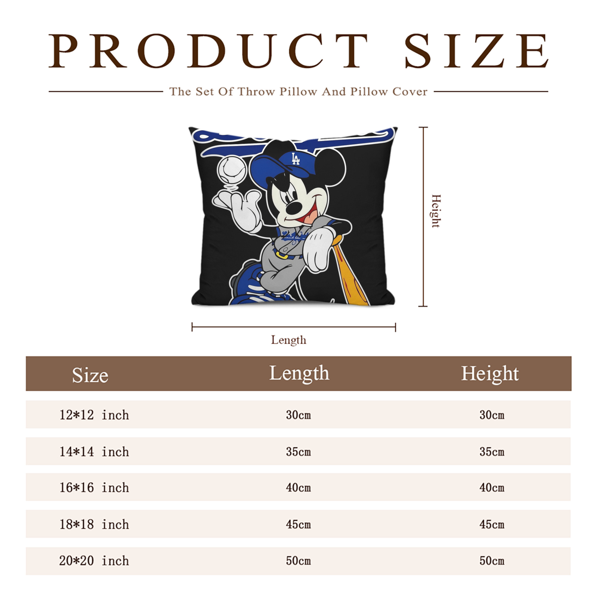  Soft Polyester Pillow Cover With Insert – Double-Sided Design, Invisible Zipper, Durable & Breathable – Easy Care Cushion Set