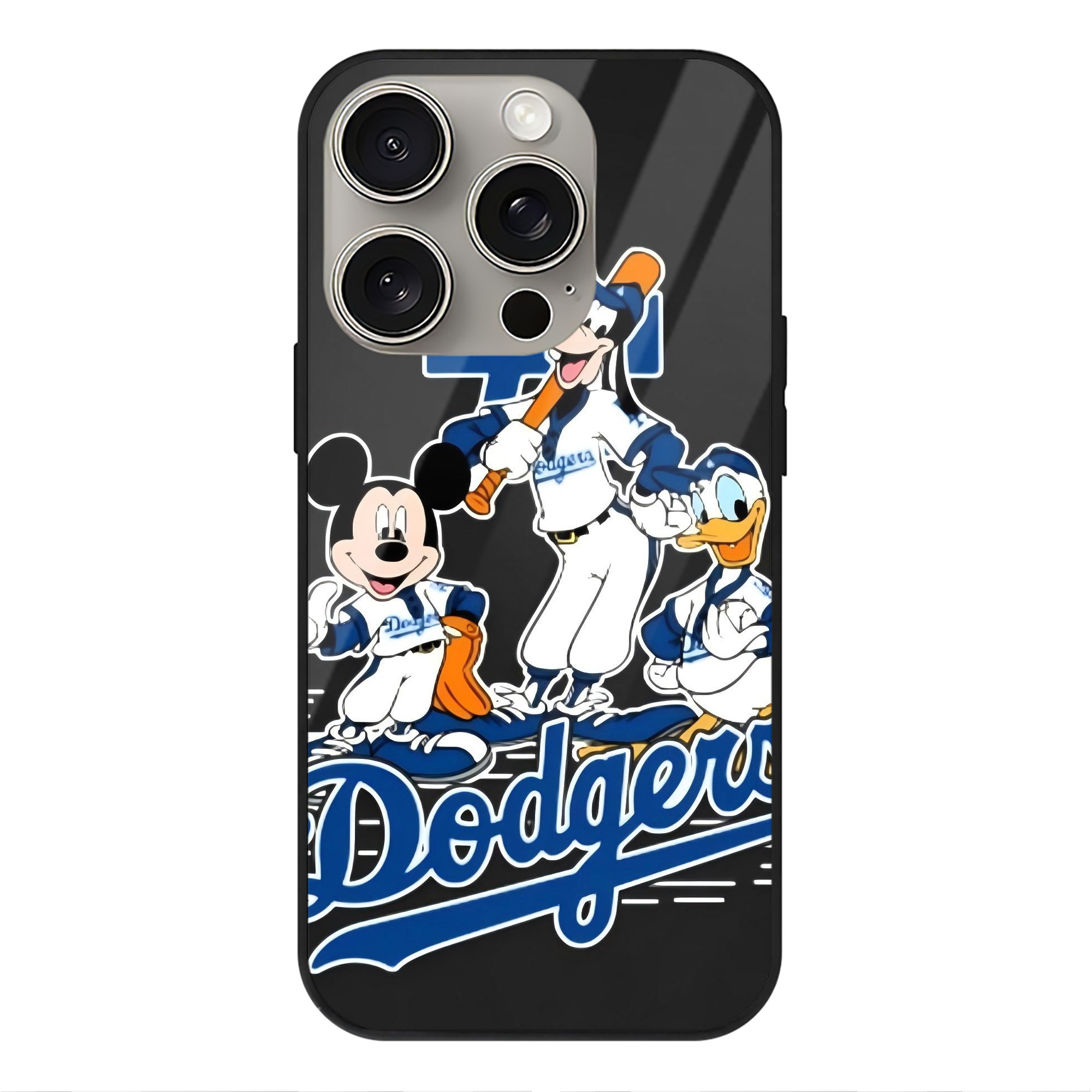  IPhone 15 Pro Mirror Phone Case – UV Printed Glass + TPU – Scratch-Resistant, Wireless Charging Compatible, Precise Fit & Stylish Design