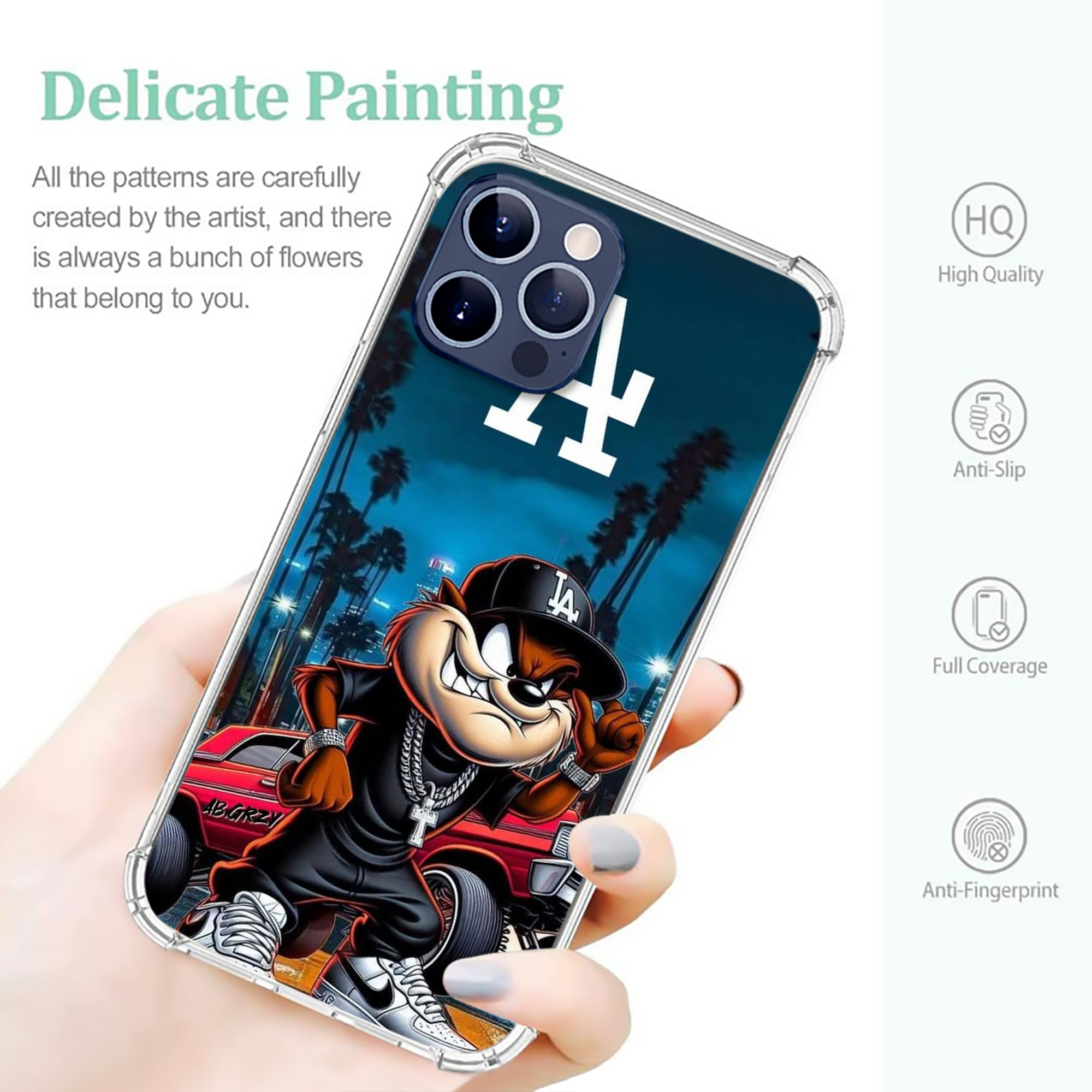  Clear IPhone 12 Case – Soft TPU With UV Print – Enhanced Drop Protection, Precise Fit, Anti-Fingerprint, Customizable Design, Scratch-Resistant, Yellow-Resistant