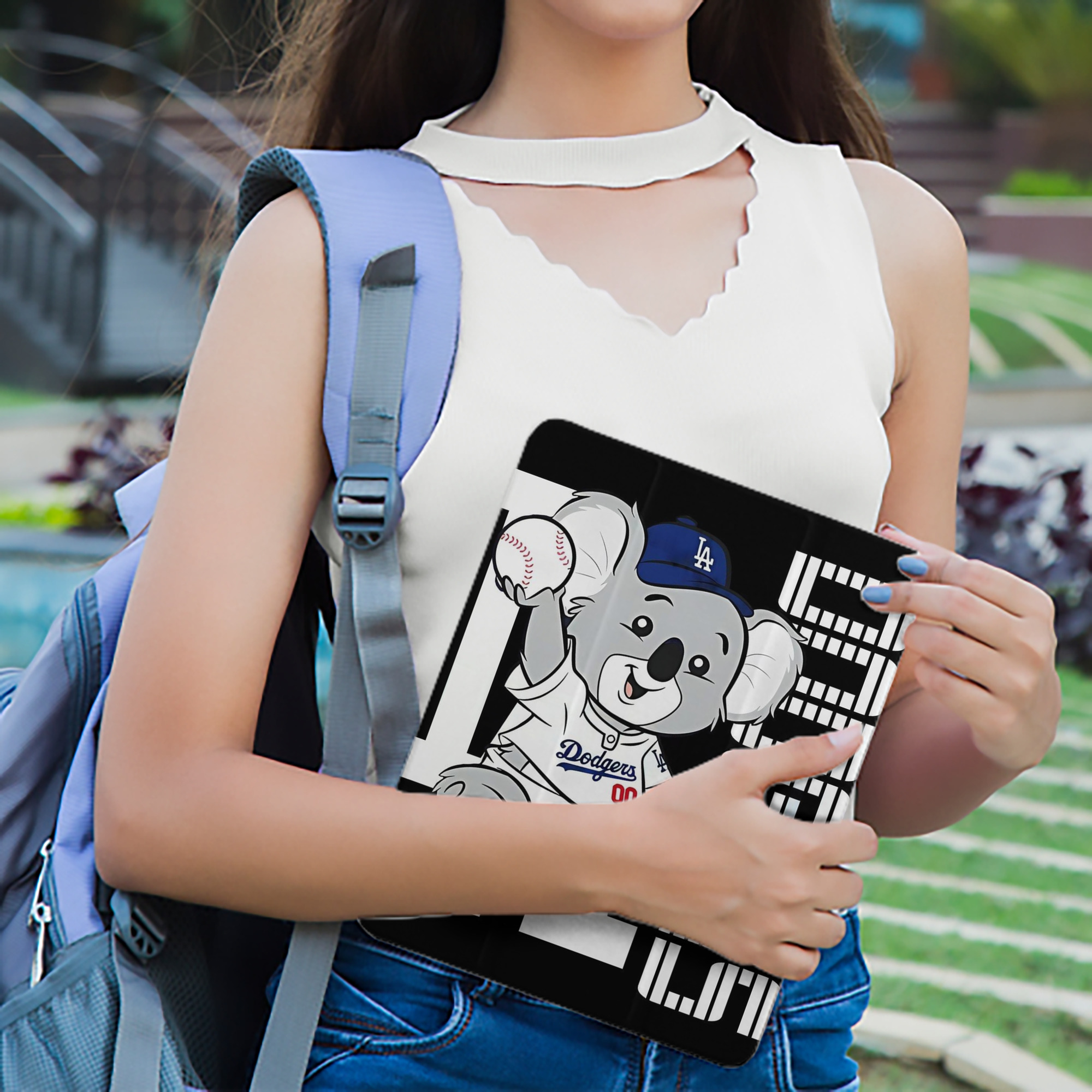  Premium Tri-Fold PU Leather & Silicone IPad Case With Pencil Slot – Fits 9.5,10.5,10.9 – Adjustable Stand, Slim, Protective