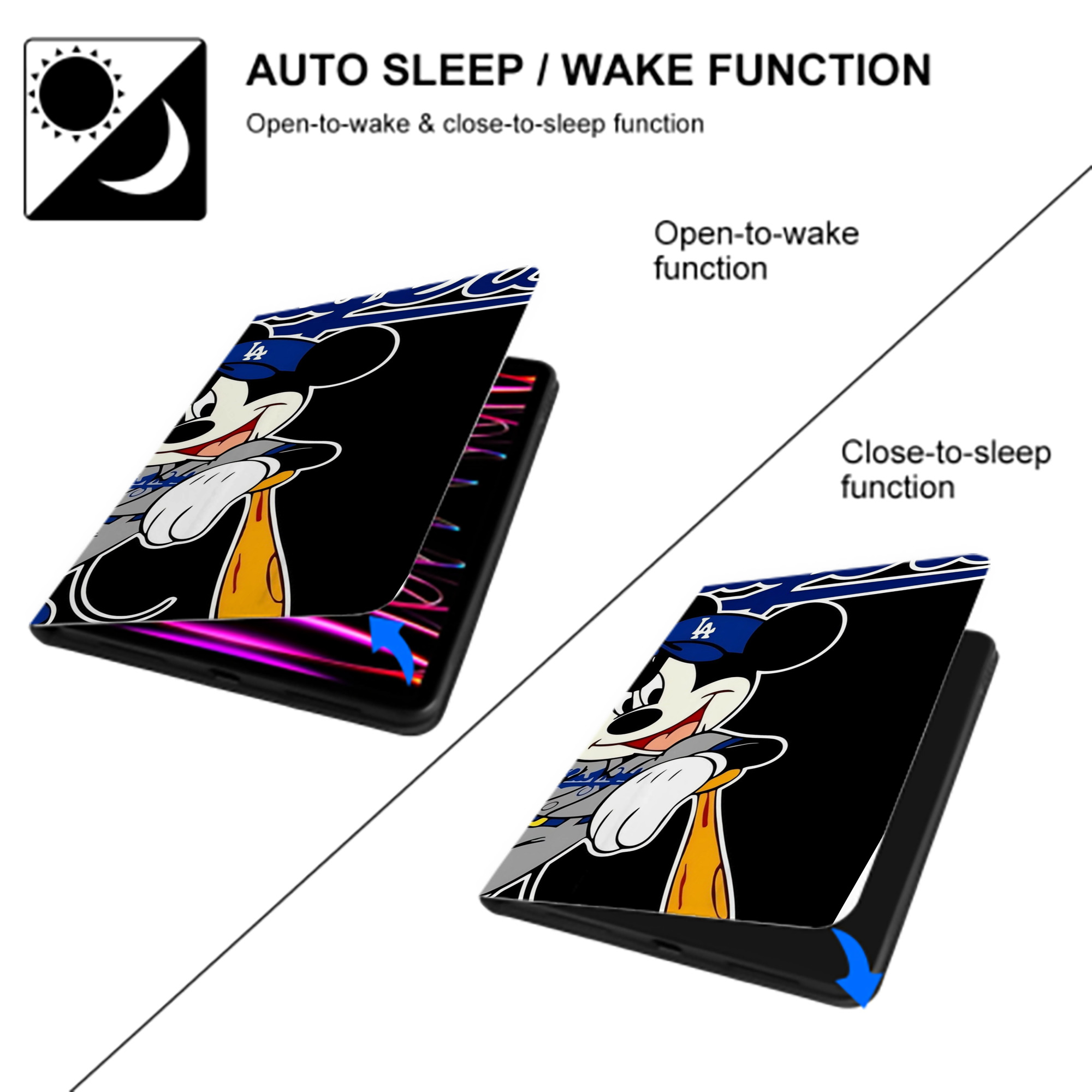  IPad Case Without Pencil Slot – Book-Style Cover With PU Leather & TPU – Slim, Durable, Scratch-Resistant, Full Protection & Easy Access