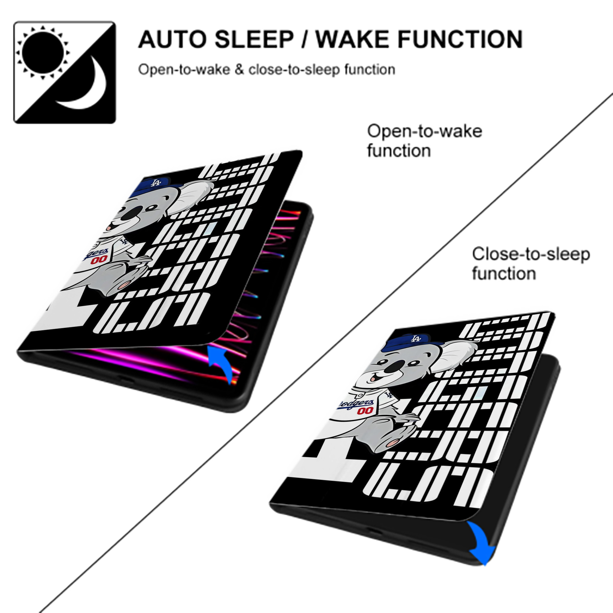  IPad Case Without Pencil Slot – Book-Style Cover With PU Leather & TPU – Slim, Durable, Scratch-Resistant, Full Protection & Easy Access