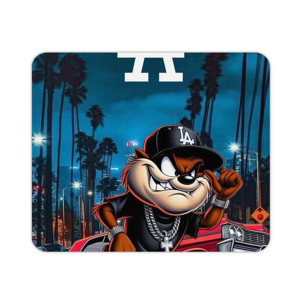  Durable Rubber Mouse Pad With Stitched Edges, Waterproof, Non-Slip Surface, Ultra-Thin Design For Gaming, Office