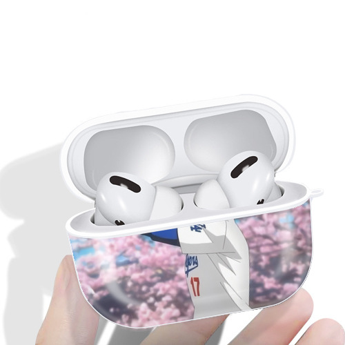  AirPods Pro Hard Case White With Keychain, Durable Flexible PC, Precise Cutouts, Anti-Fingerprint, Yellowing & Scratch Resistant, Full Protection, Washable