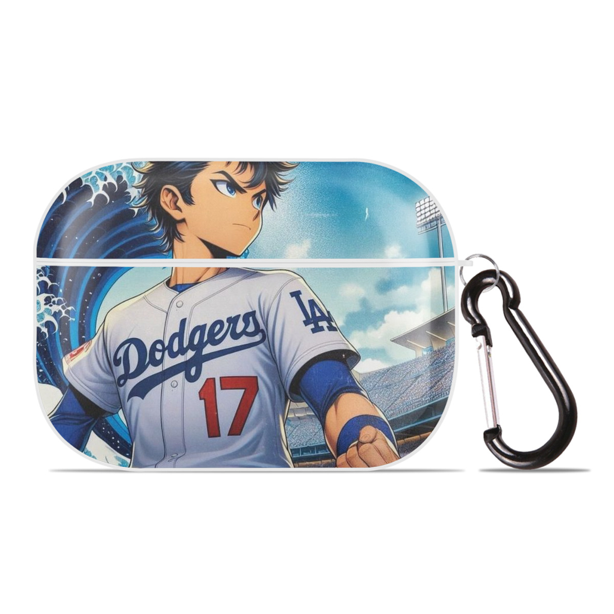  AirPods Pro Hard Case White With Keychain, Durable Flexible PC, Precise Cutouts, Anti-Fingerprint, Yellowing & Scratch Resistant, Full Protection, Washable