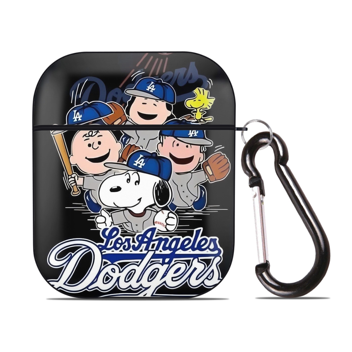  AirPods 2 Case Hard Shell Black, Flexible PC Material, Precise Cutouts, Full Protection, Anti-Fingerprint, Washable, Includes Keychain – Durable & Slim Design