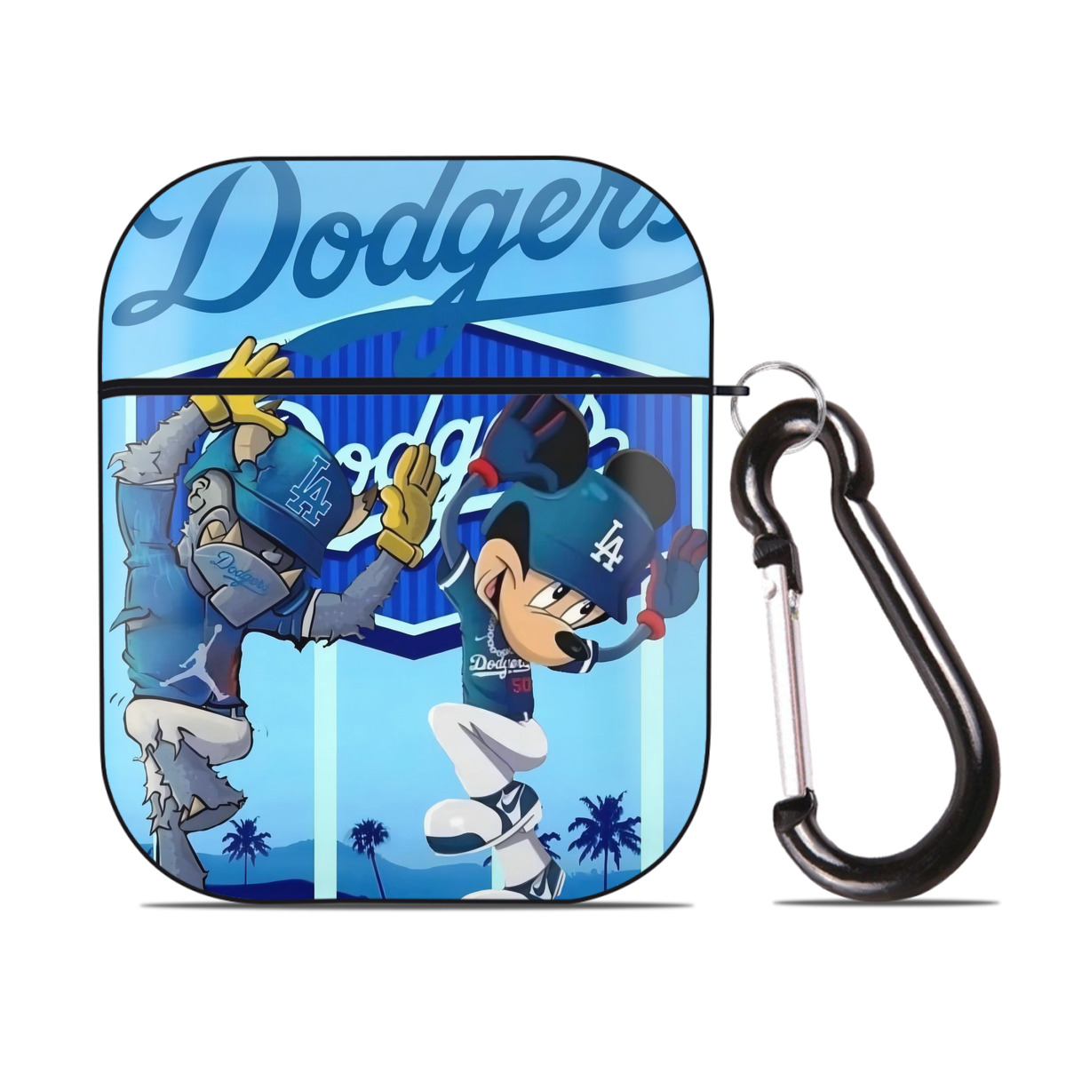  AirPods 2 Case Hard Shell Black, Flexible PC Material, Precise Cutouts, Full Protection, Anti-Fingerprint, Washable, Includes Keychain – Durable & Slim Design