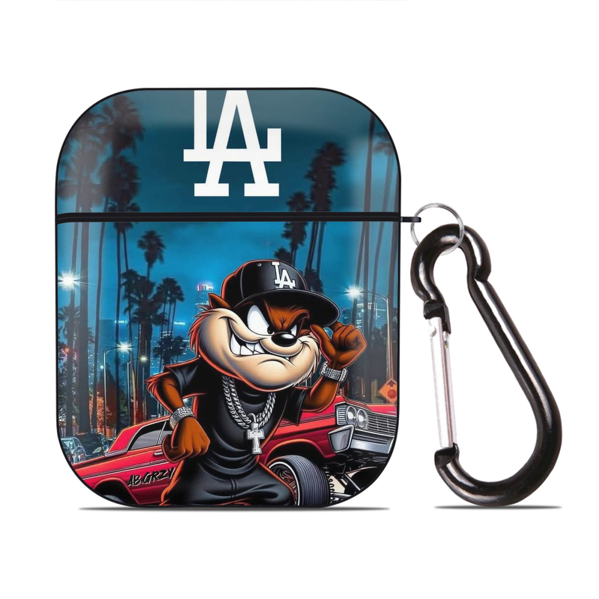  AirPods 2 Case Hard Shell Black, Flexible PC Material, Precise Cutouts, Full Protection, Anti-Fingerprint, Washable, Includes Keychain – Durable & Slim Design