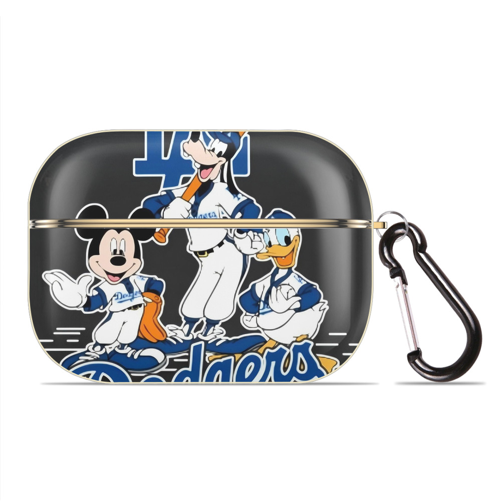  Luxury Gold AirPods Pro Case With Keychain, Flexible PC Material, Full Protection, Precise Cutouts, Anti-Fingerprint, Washable, Durable Design