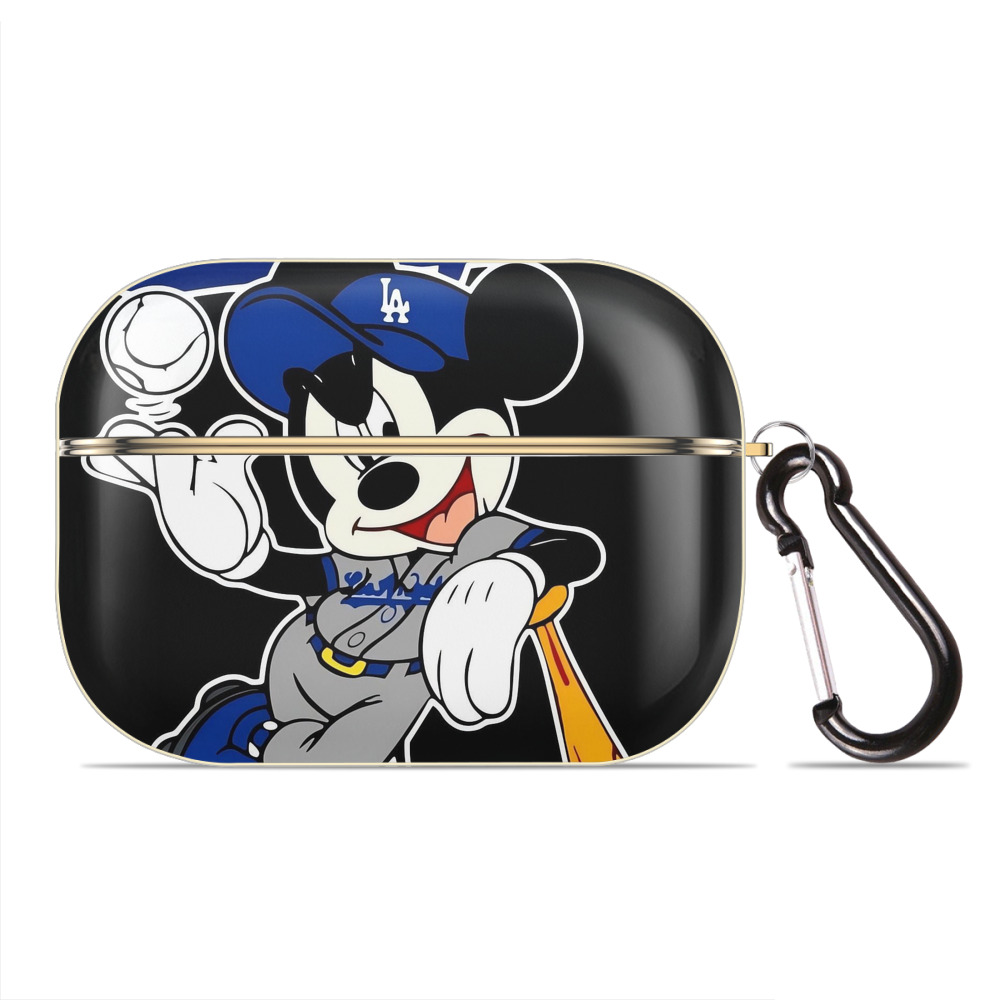  Luxury Gold AirPods Pro Case With Keychain, Flexible PC Material, Full Protection, Precise Cutouts, Anti-Fingerprint, Washable, Durable Design