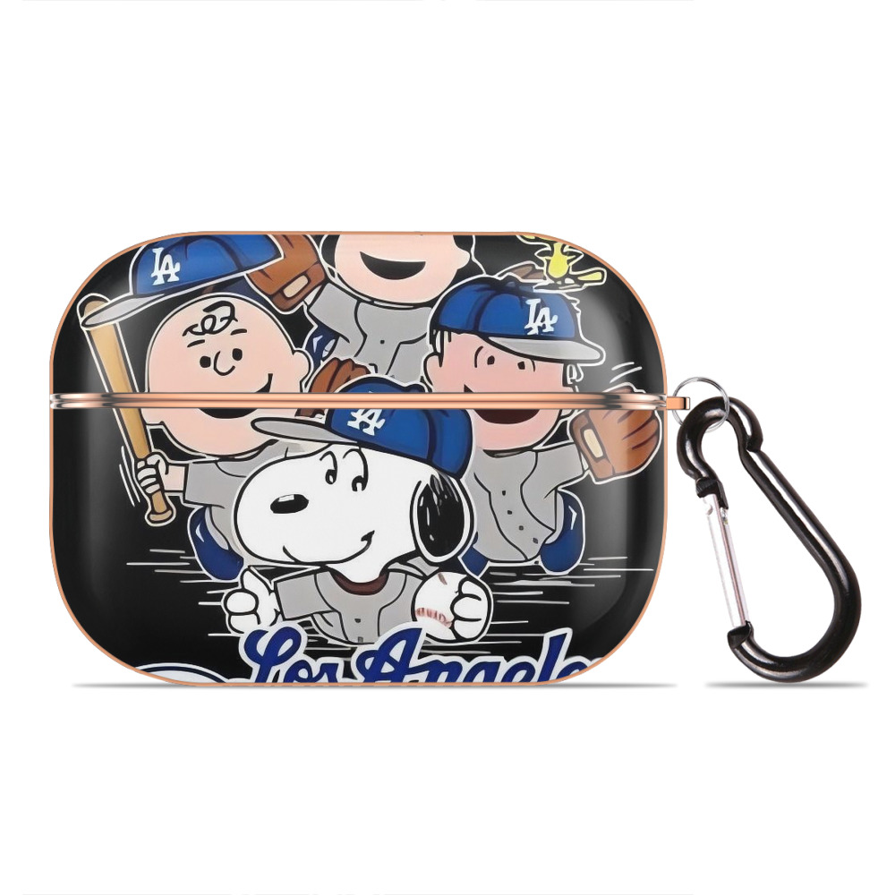  AirPods Pro Protective Case Rose Gold, Flexible PC Material, Precise Fit, Anti-Slip Cover, Full Protection, Fingerprint Resistant, Washable With Keychain