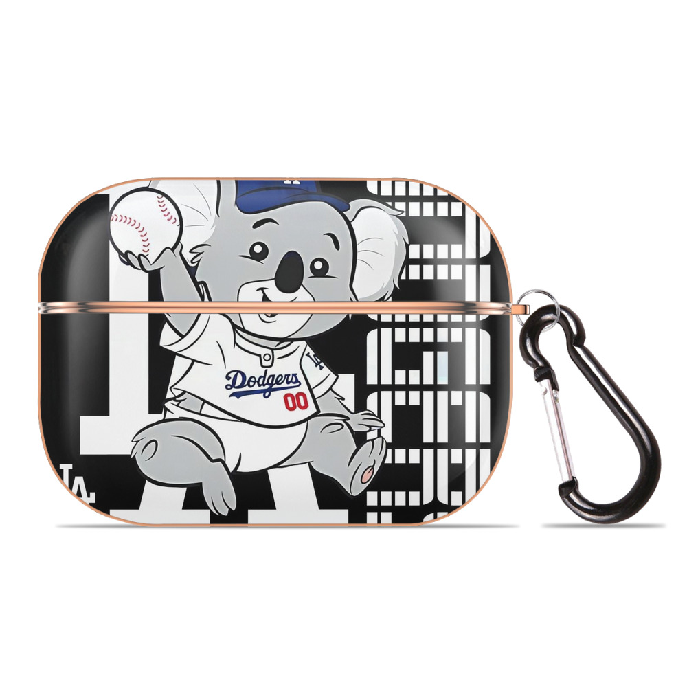  AirPods Pro Protective Case Rose Gold, Flexible PC Material, Precise Fit, Anti-Slip Cover, Full Protection, Fingerprint Resistant, Washable With Keychain