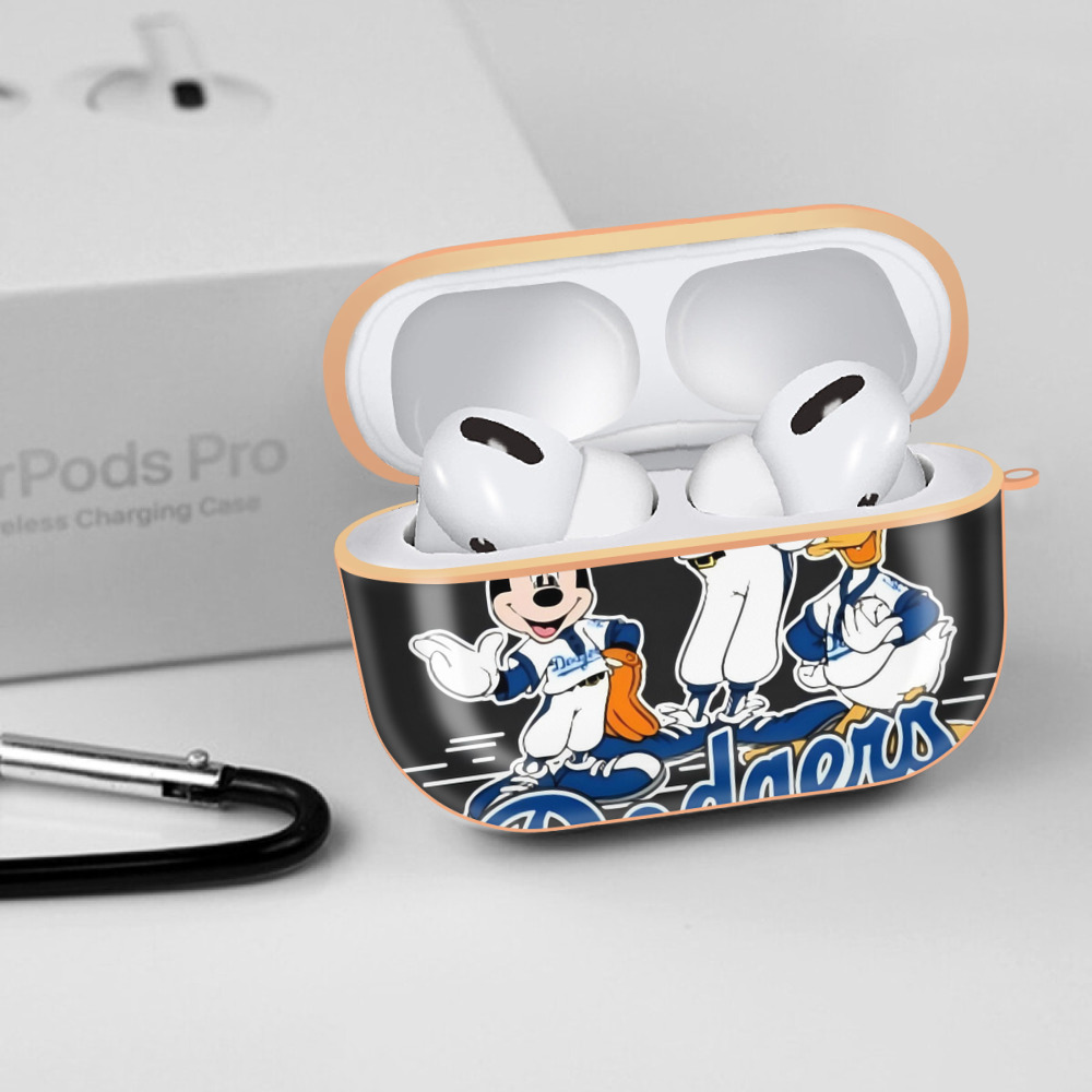  AirPods Pro Protective Case Rose Gold, Flexible PC Material, Precise Fit, Anti-Slip Cover, Full Protection, Fingerprint Resistant, Washable With Keychain