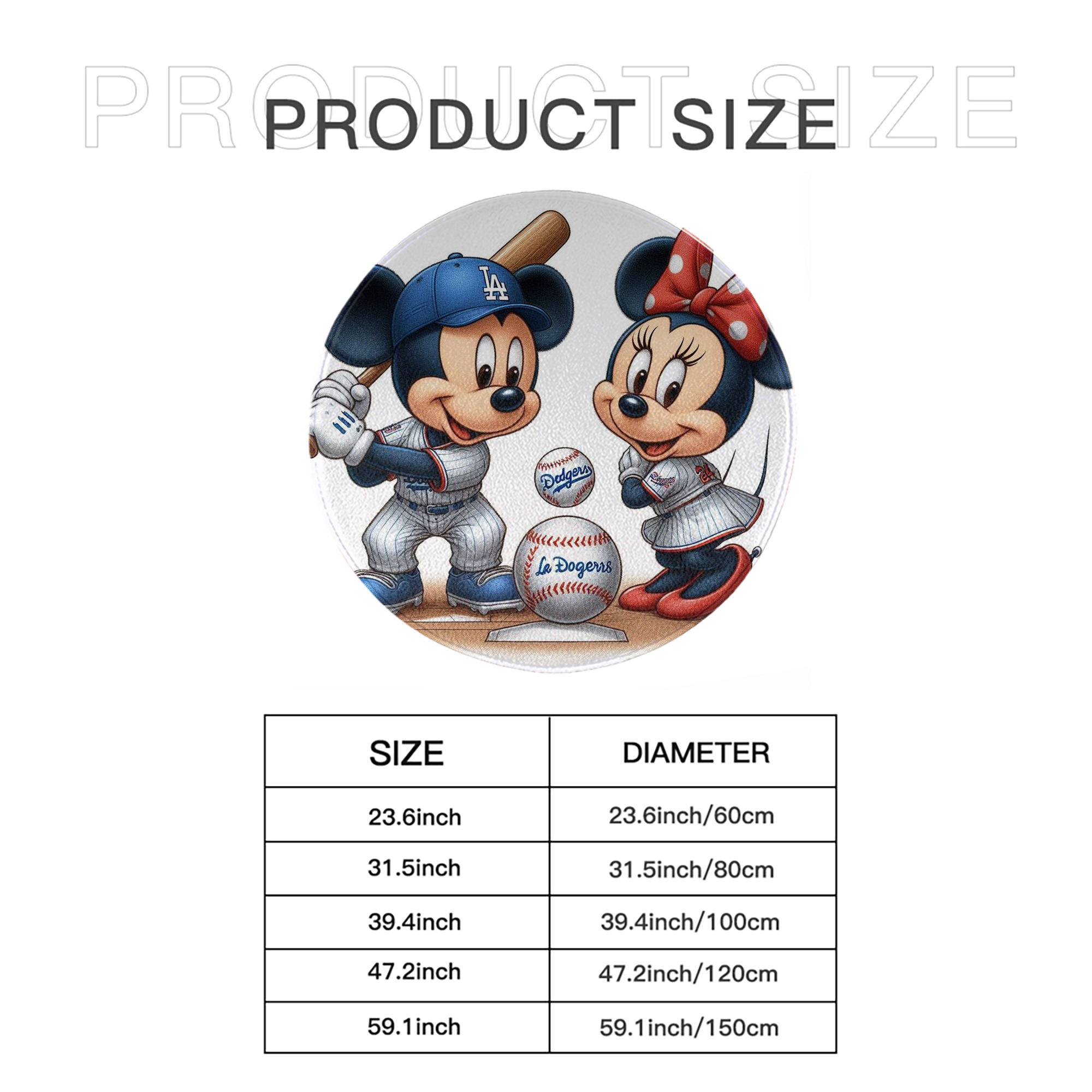  Round Floor Mat – Soft Flannel & High-Density Sponge Core – Non-Slip Dot Backing – Durable Stitched Edges – Quick-Dry & Breathable – Perfect For Home, Bathroom & Living Room