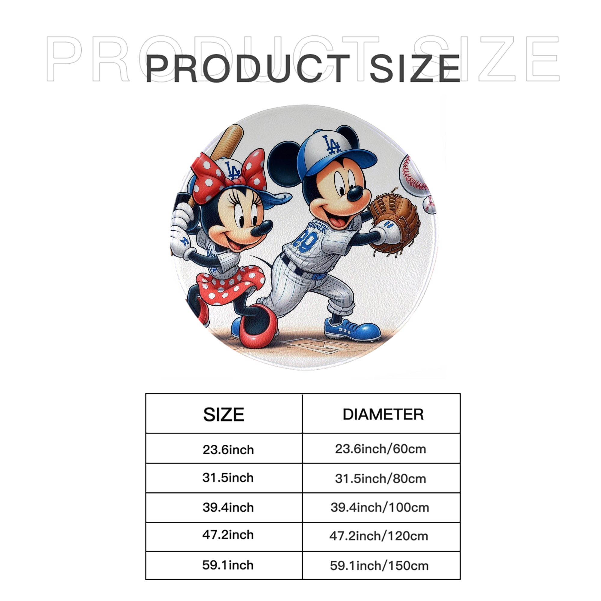  Round Floor Mat – Soft Flannel & High-Density Sponge Core – Non-Slip Dot Backing – Durable Stitched Edges – Quick-Dry & Breathable – Perfect For Home, Bathroom & Living Room