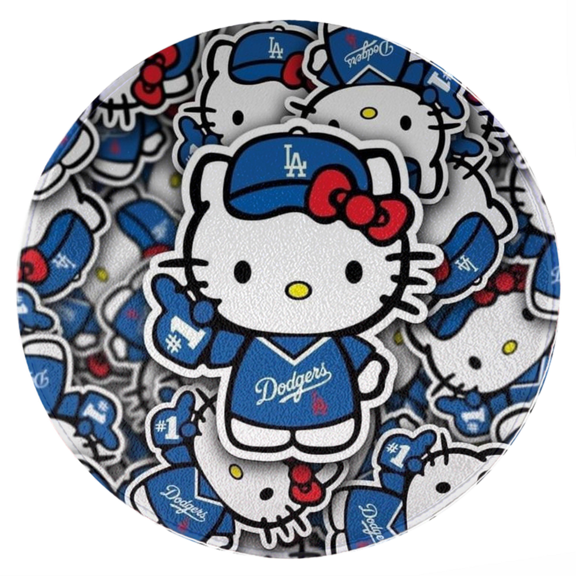  Round Floor Mat – Soft Flannel & High-Density Sponge Core – Non-Slip Dot Backing – Durable Stitched Edges – Quick-Dry & Breathable – Perfect For Home, Bathroom & Living Room