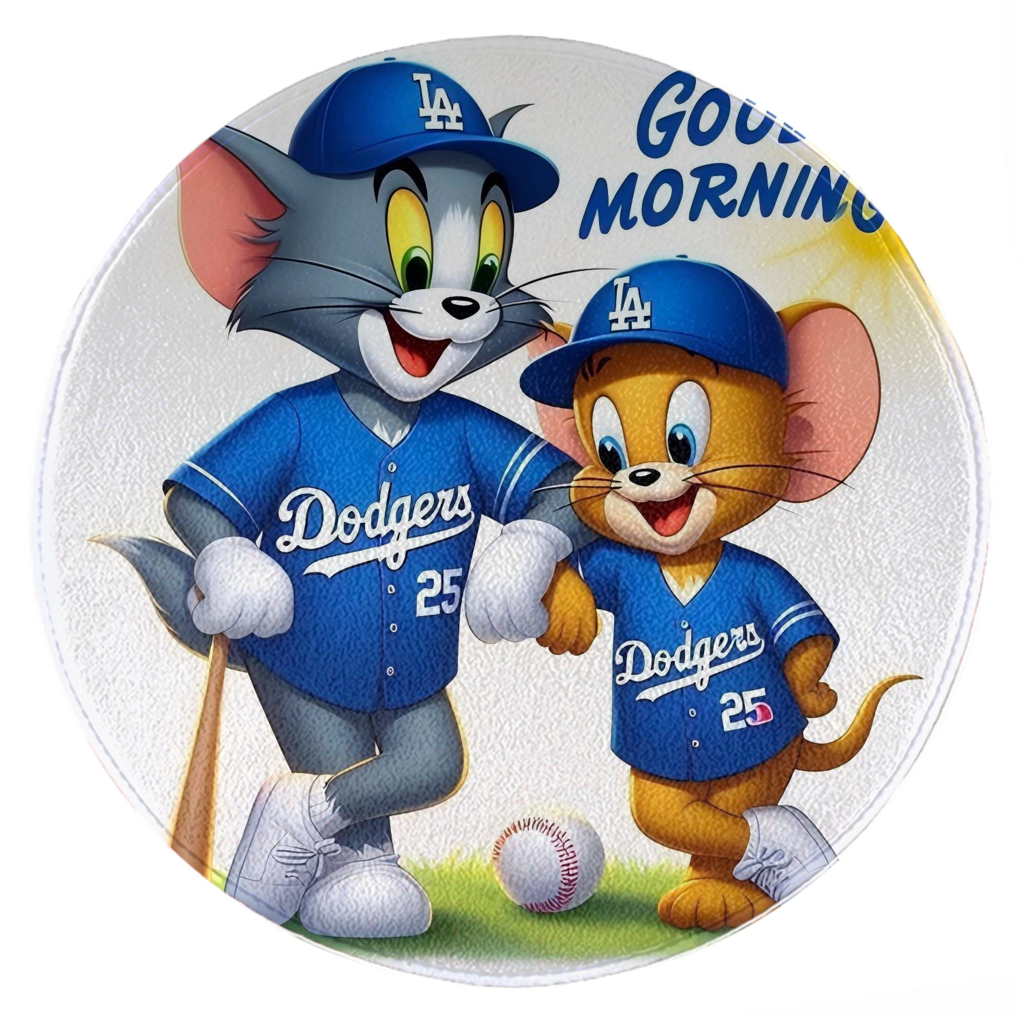  Round Floor Mat – Soft Flannel & High-Density Sponge Core – Non-Slip Dot Backing – Durable Stitched Edges – Quick-Dry & Breathable – Perfect For Home, Bathroom & Living Room