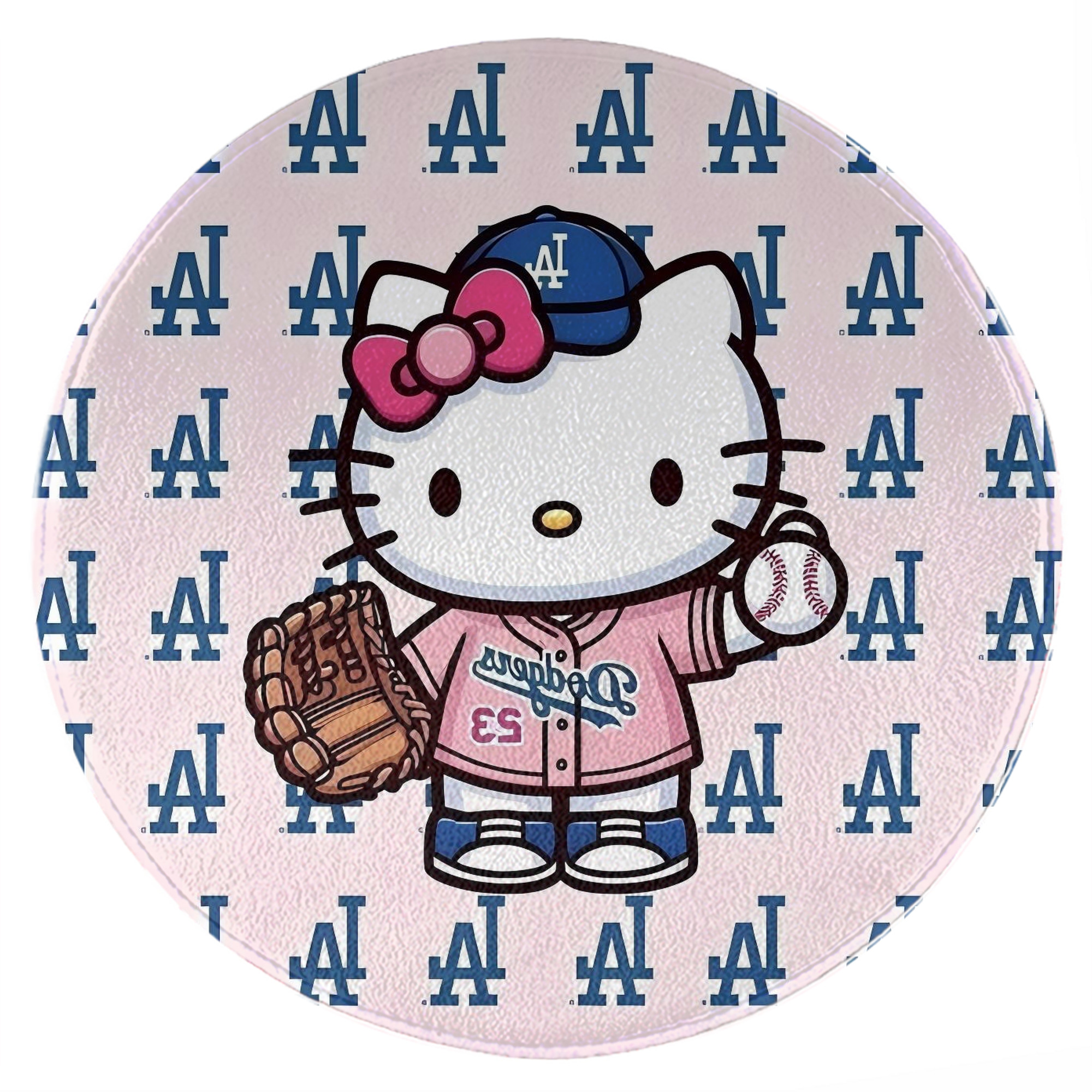  Round Floor Mat – Soft Flannel & High-Density Sponge Core – Non-Slip Dot Backing – Durable Stitched Edges – Quick-Dry & Breathable – Perfect For Home, Bathroom & Living Room