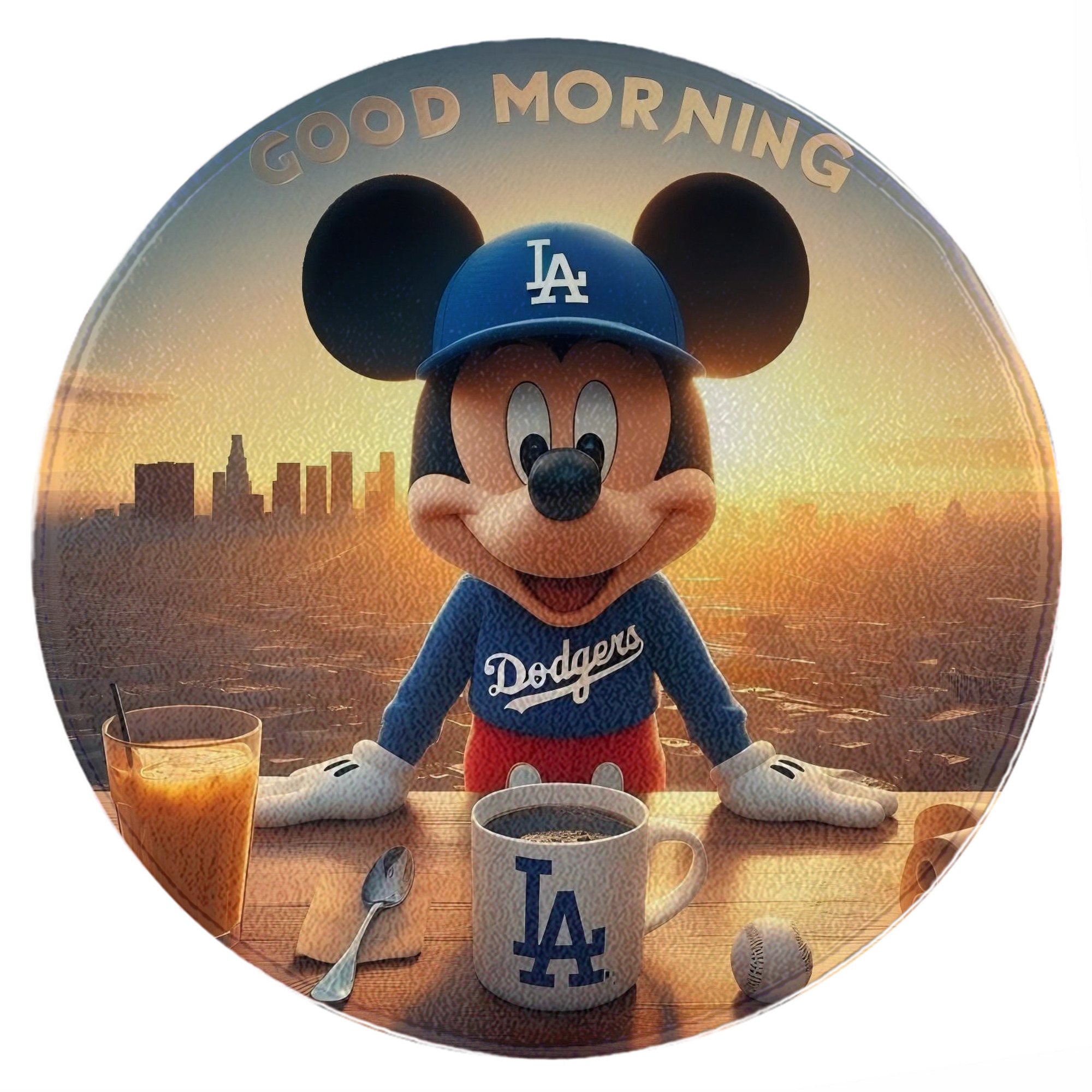  Round Floor Mat – Soft Flannel & High-Density Sponge Core – Non-Slip Dot Backing – Durable Stitched Edges – Quick-Dry & Breathable – Perfect For Home, Bathroom & Living Room