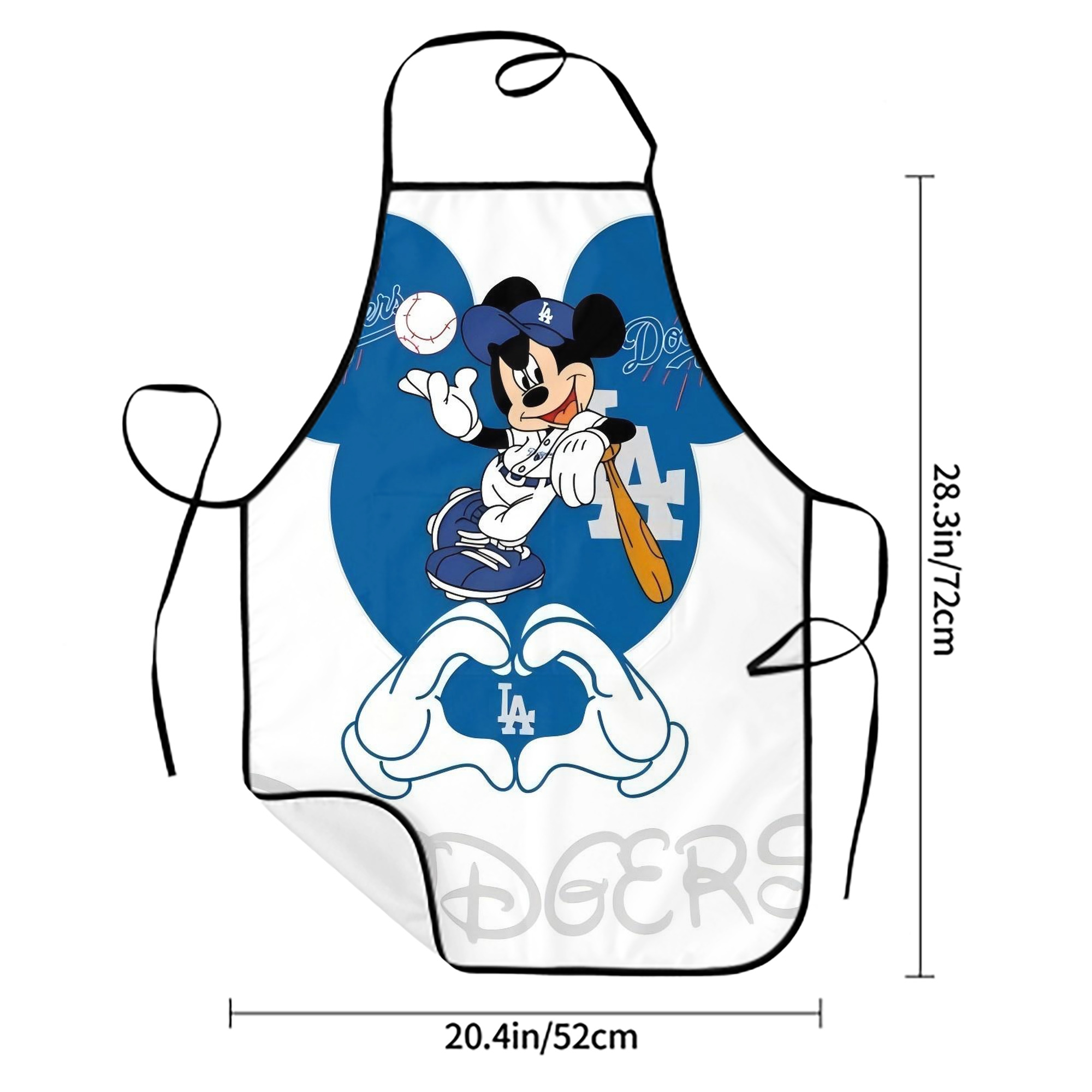  Stain-Resistant Polyester Apron With Pocket – Full Print, Waterproof, Anti-Wrinkle, Anti-Pilling – Ideal For Kitchen, BBQ, Restaurant, Salon & More