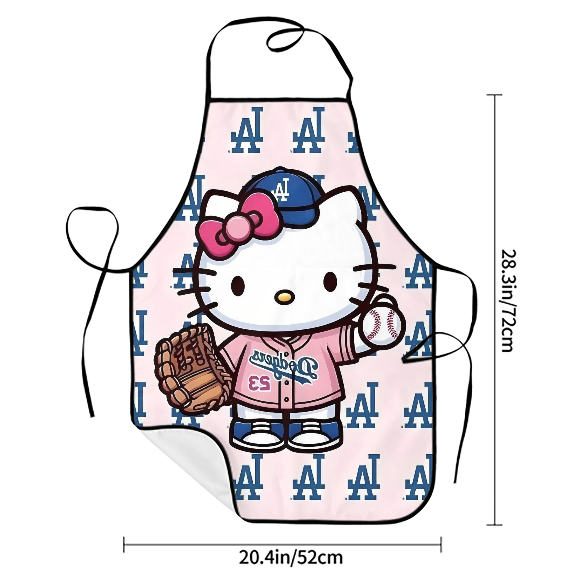  Stain-Resistant Polyester Apron With Pocket – Full Print, Waterproof, Anti-Wrinkle, Anti-Pilling – Ideal For Kitchen, BBQ, Restaurant, Salon & More