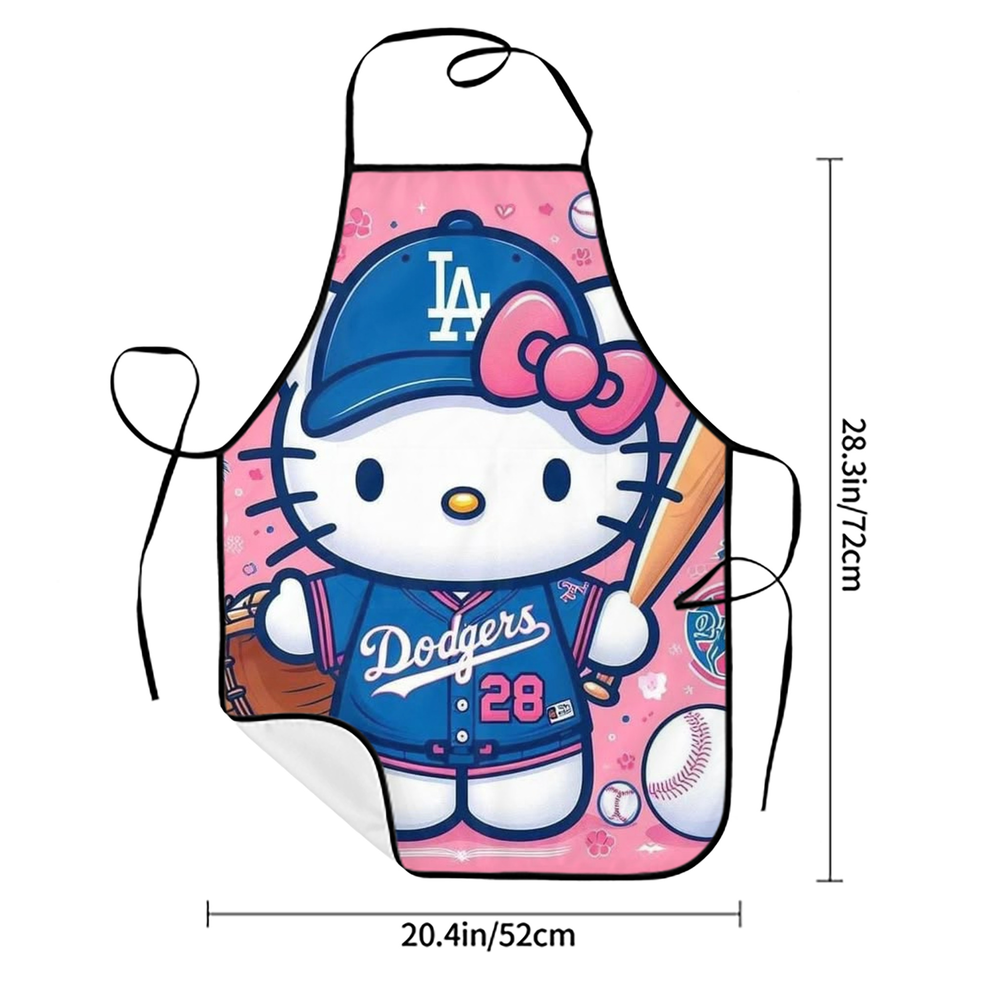  Stain-Resistant Polyester Apron With Pocket – Full Print, Waterproof, Anti-Wrinkle, Anti-Pilling – Ideal For Kitchen, BBQ, Restaurant, Salon & More