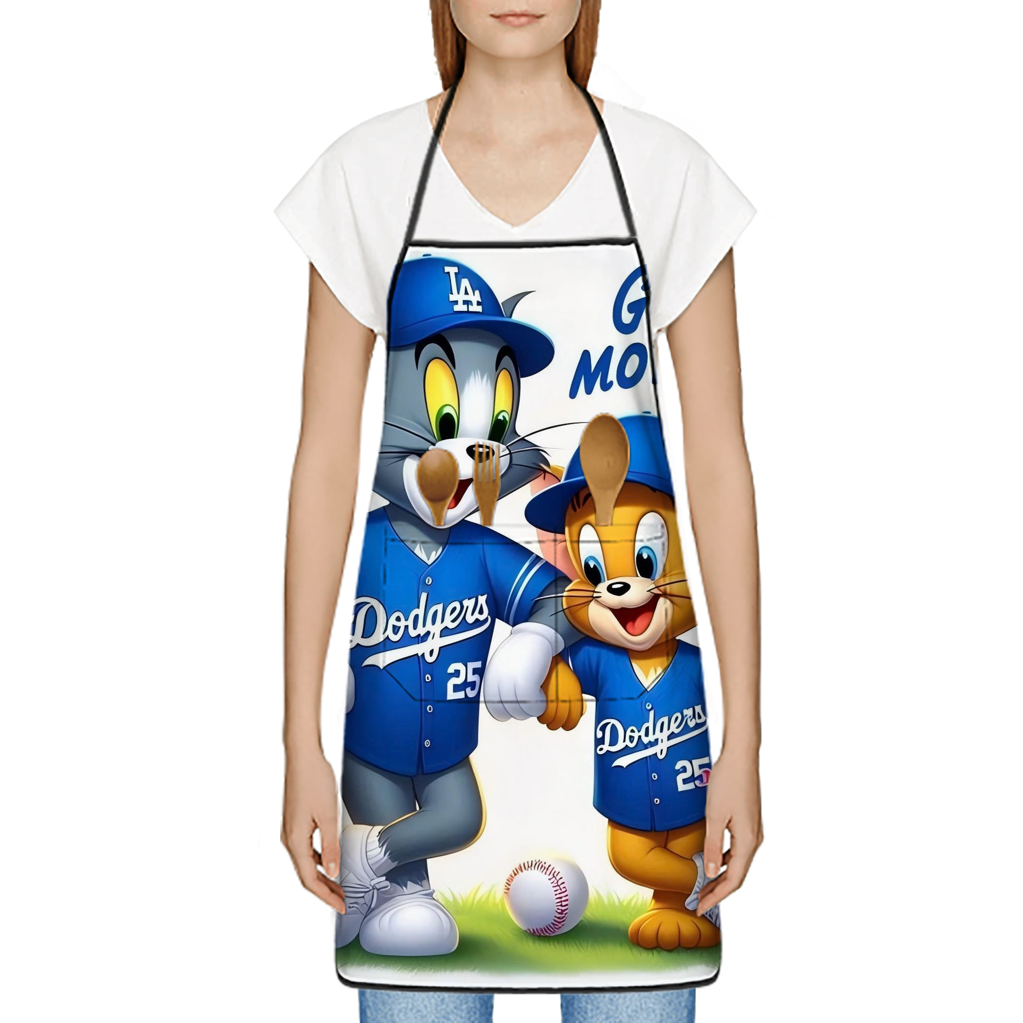  Stain-Resistant Polyester Apron With Pocket – Full Print, Waterproof, Anti-Wrinkle, Anti-Pilling – Ideal For Kitchen, BBQ, Restaurant, Salon & More